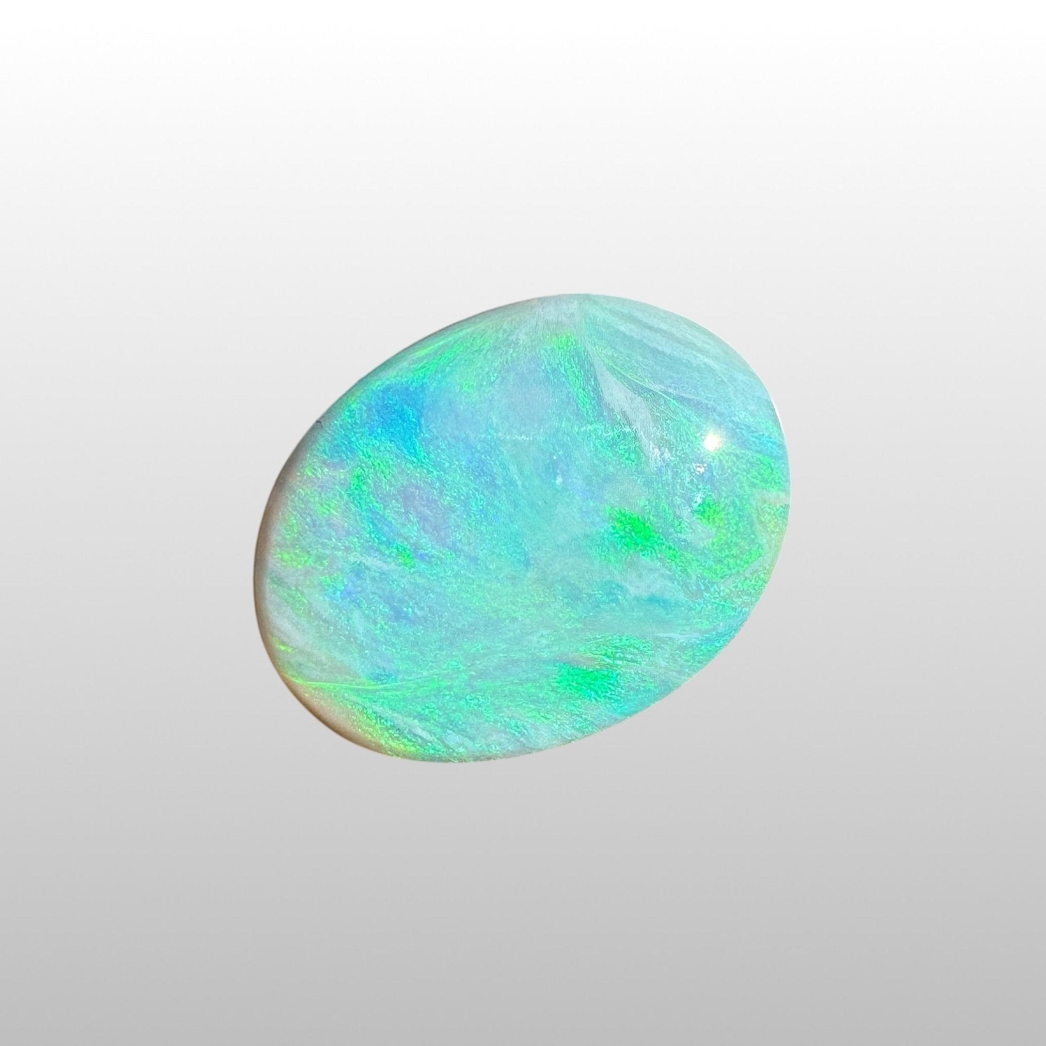 4.4ct Lightning Ridge Semi Black Opal | Solid Australian Opal | Hand-Cut