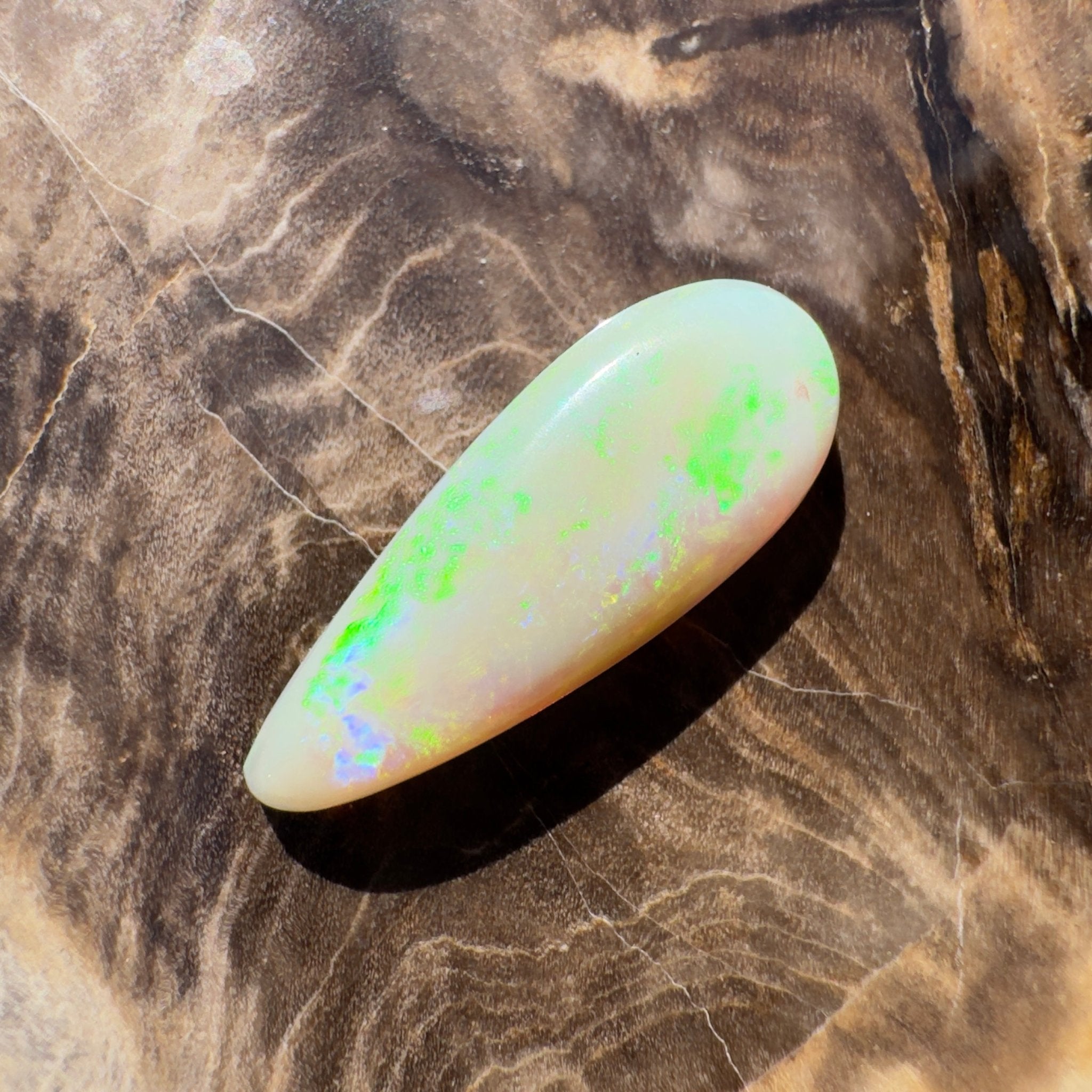 4.5ct Coober Pedy Opal | Solid Australian Opal | Hand-Cut