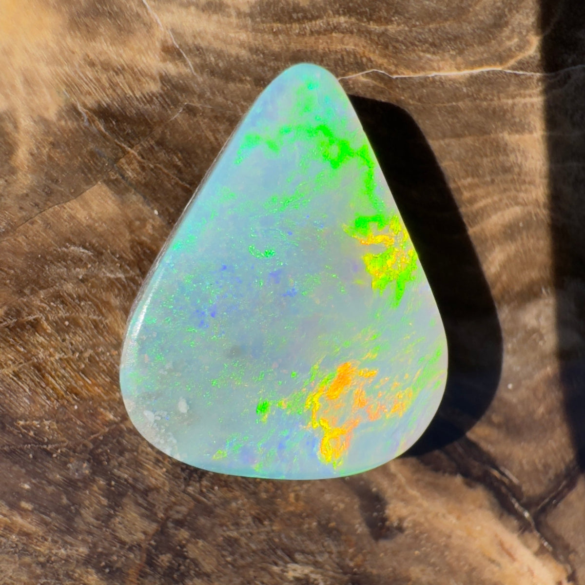 4.5ct Lightning Ridge Semi Black Opal | Solid Australian Opal | Hand-Cut