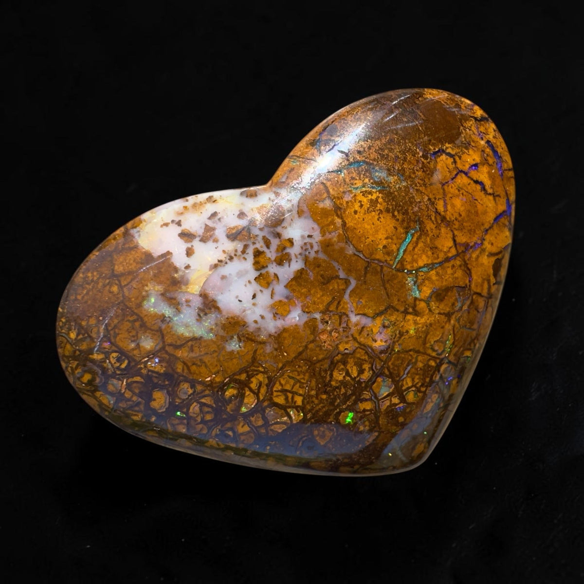 46ct Queensland Boulder Opal | Solid Australian Opal | Hand-Cut