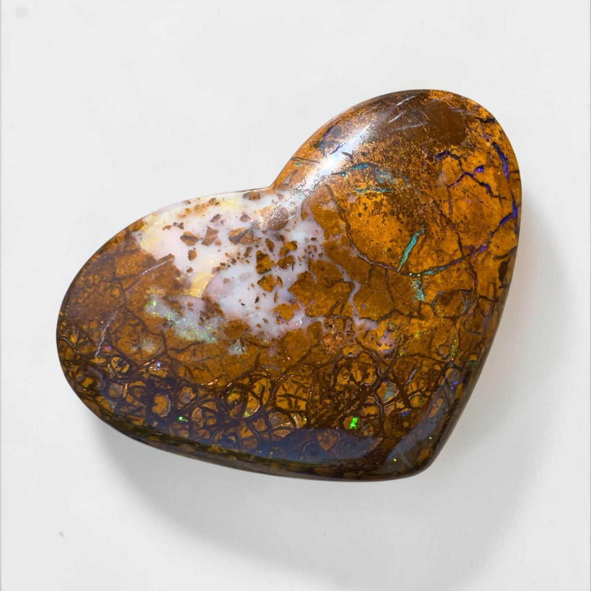 46ct Queensland Boulder Opal | Solid Australian Opal | Hand-Cut