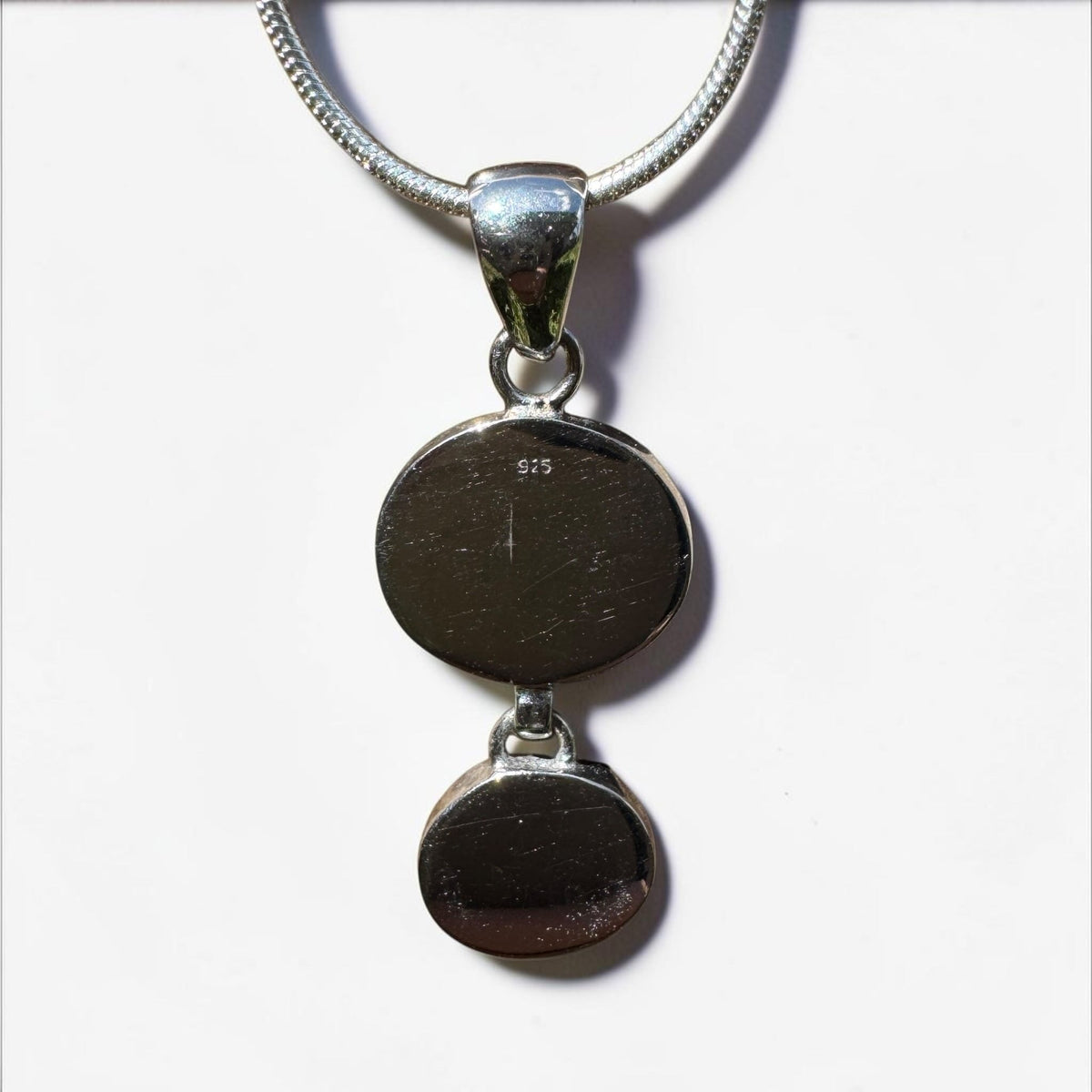 4.9ct Coober Pedy Opal Pendant Necklace ~ 'Kununurra Firelight' | 925 Sterling Silver | Solid Australian Opal