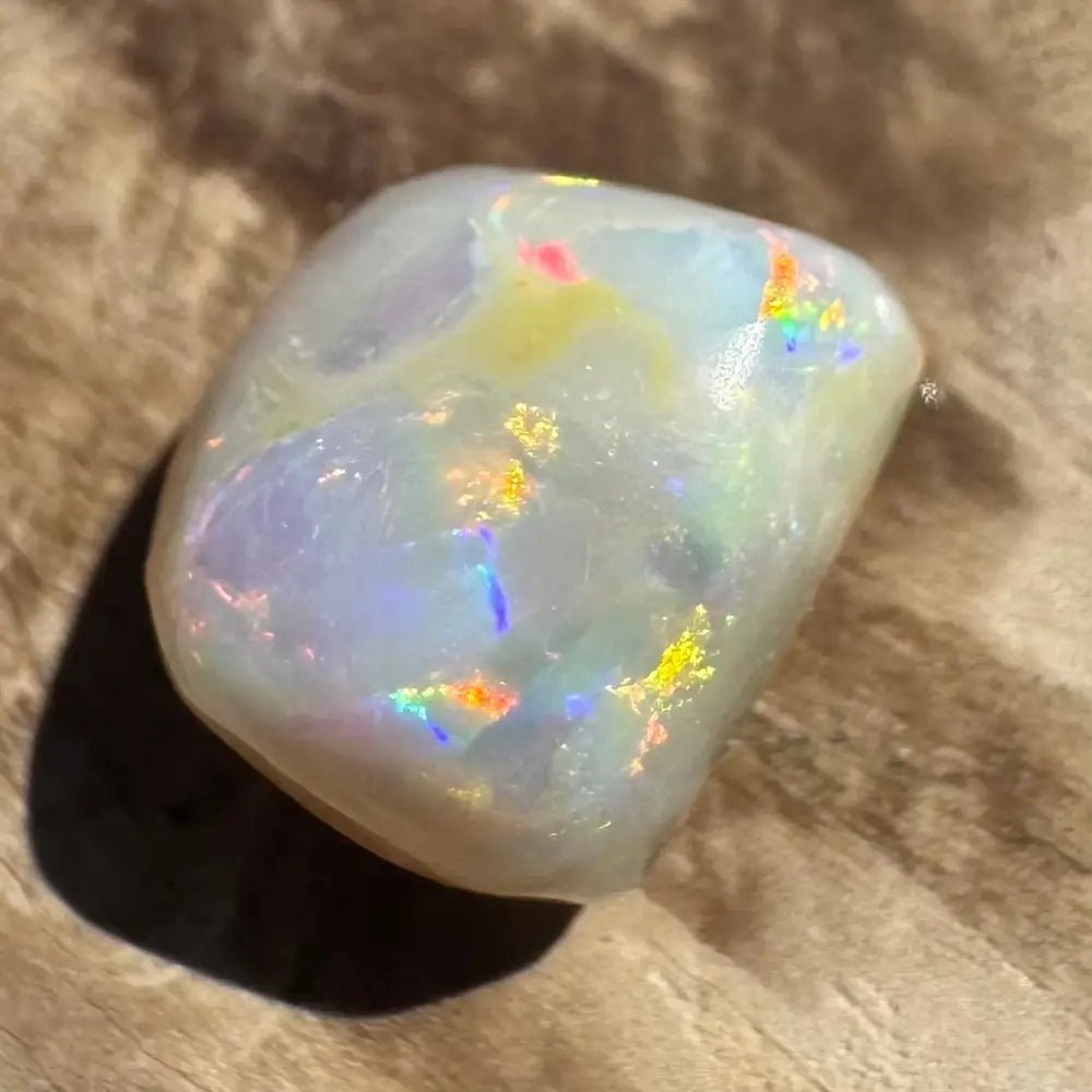 4.9ct Lightning Ridge Opal Solid Hand - Cut
