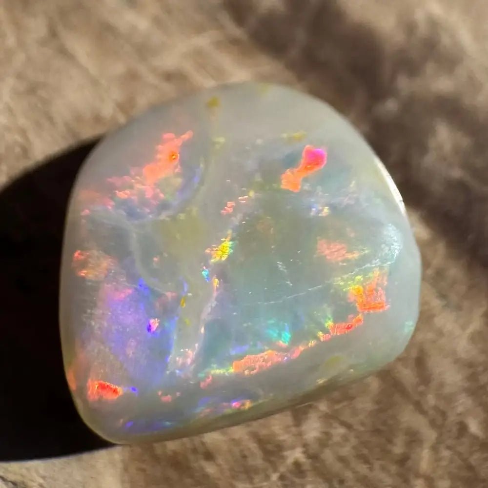 4.9ct Lightning Ridge Opal Solid Hand - Cut