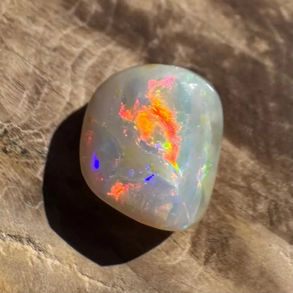 4.9ct Lightning Ridge Opal Solid Hand - Cut