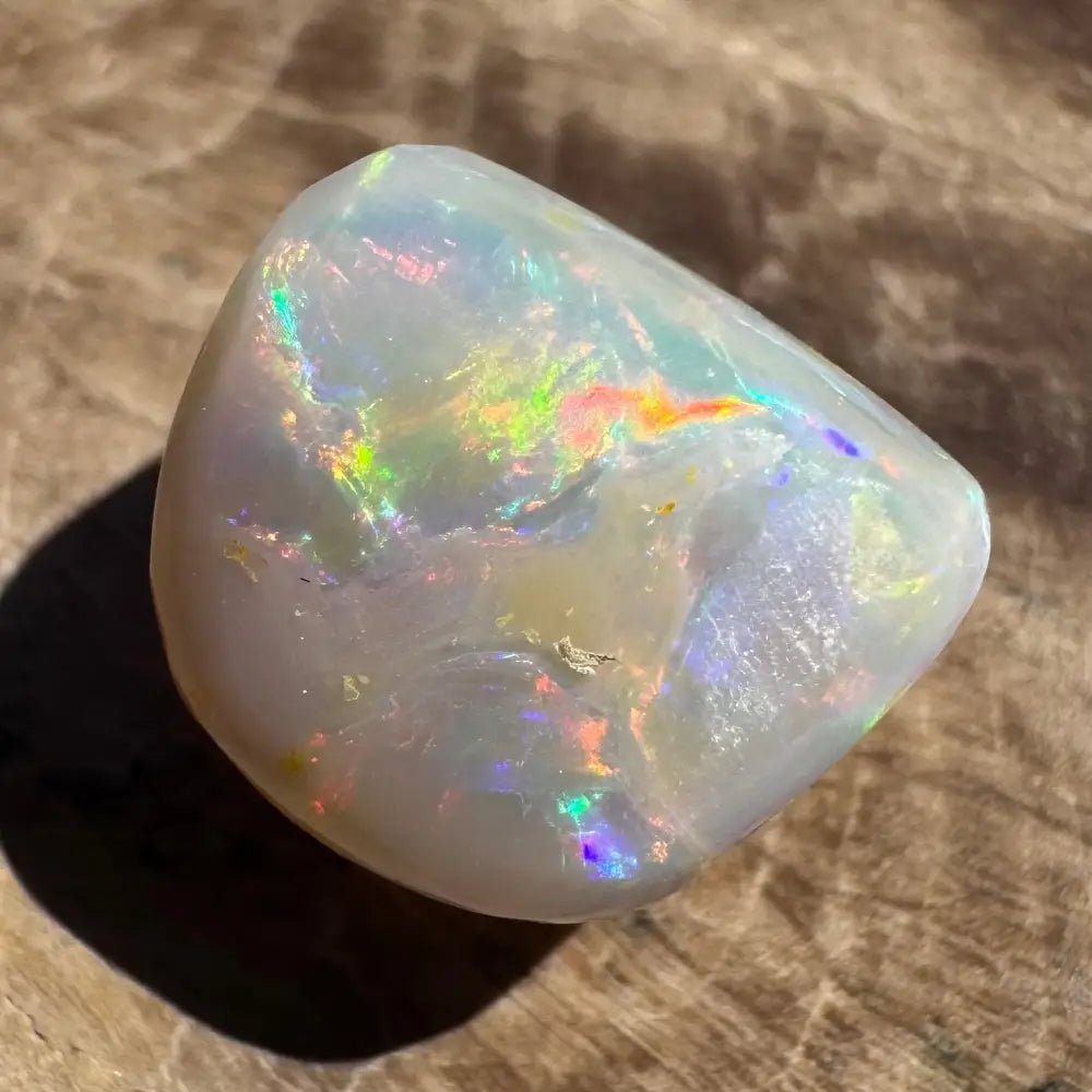 4.9ct Lightning Ridge Opal Solid Hand - Cut