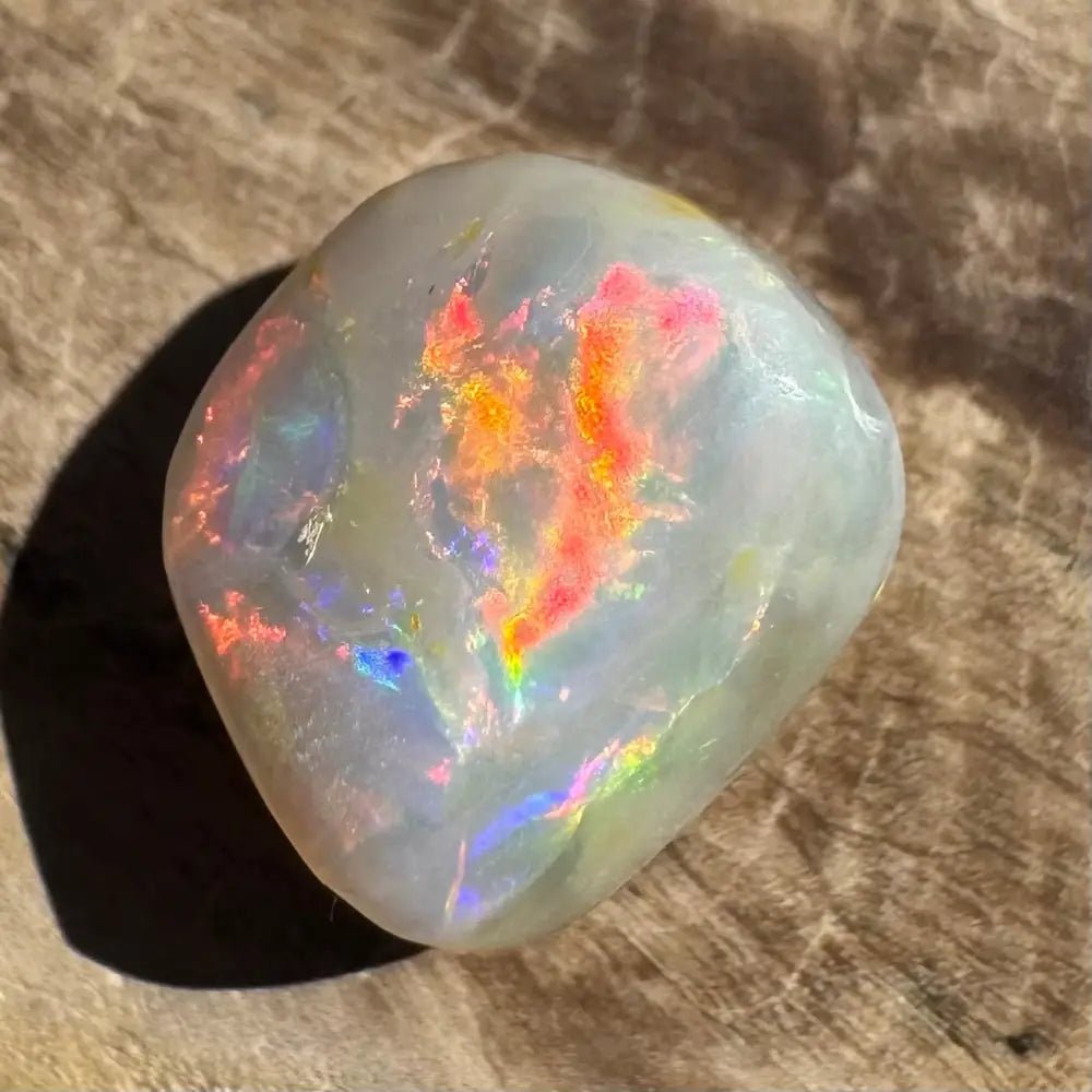 4.9ct Lightning Ridge Opal Solid Hand - Cut