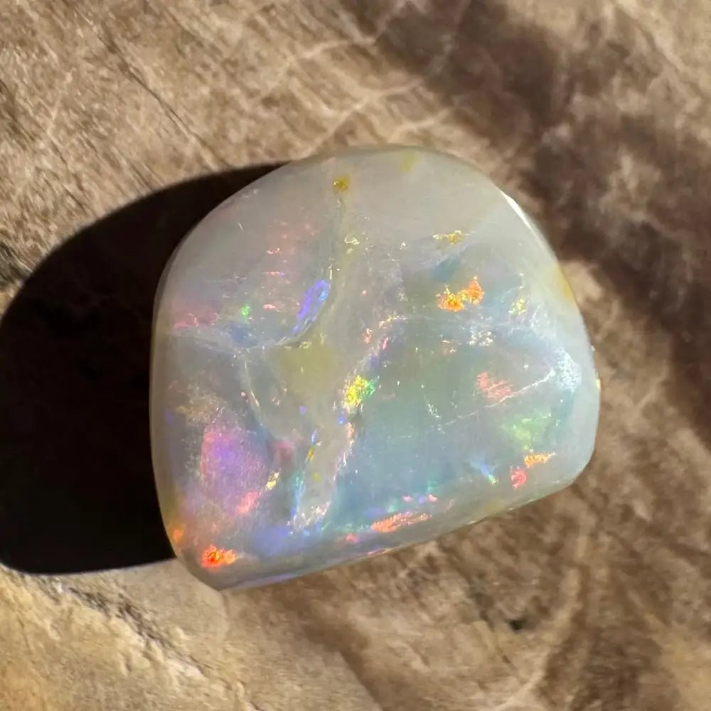 4.9ct Lightning Ridge Opal Solid Hand - Cut