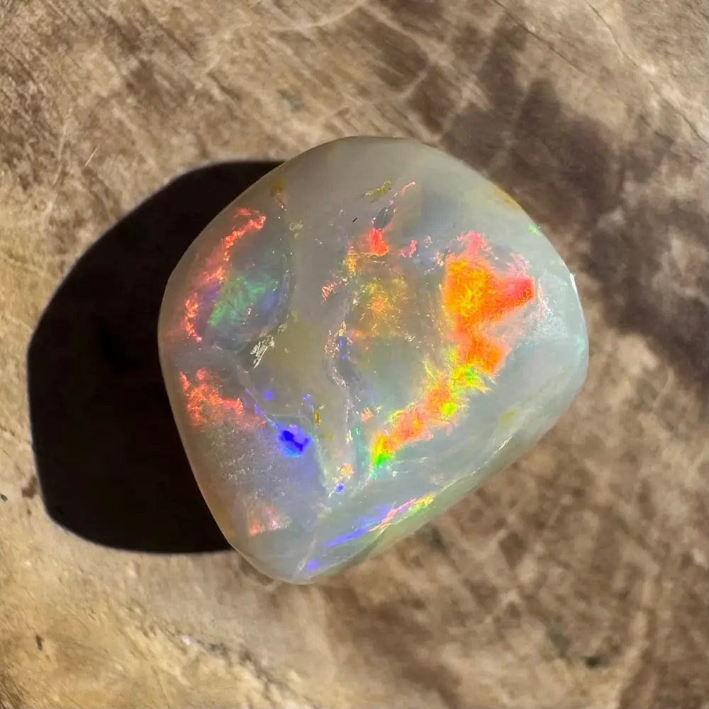 4.9ct Lightning Ridge Opal Solid Hand - Cut