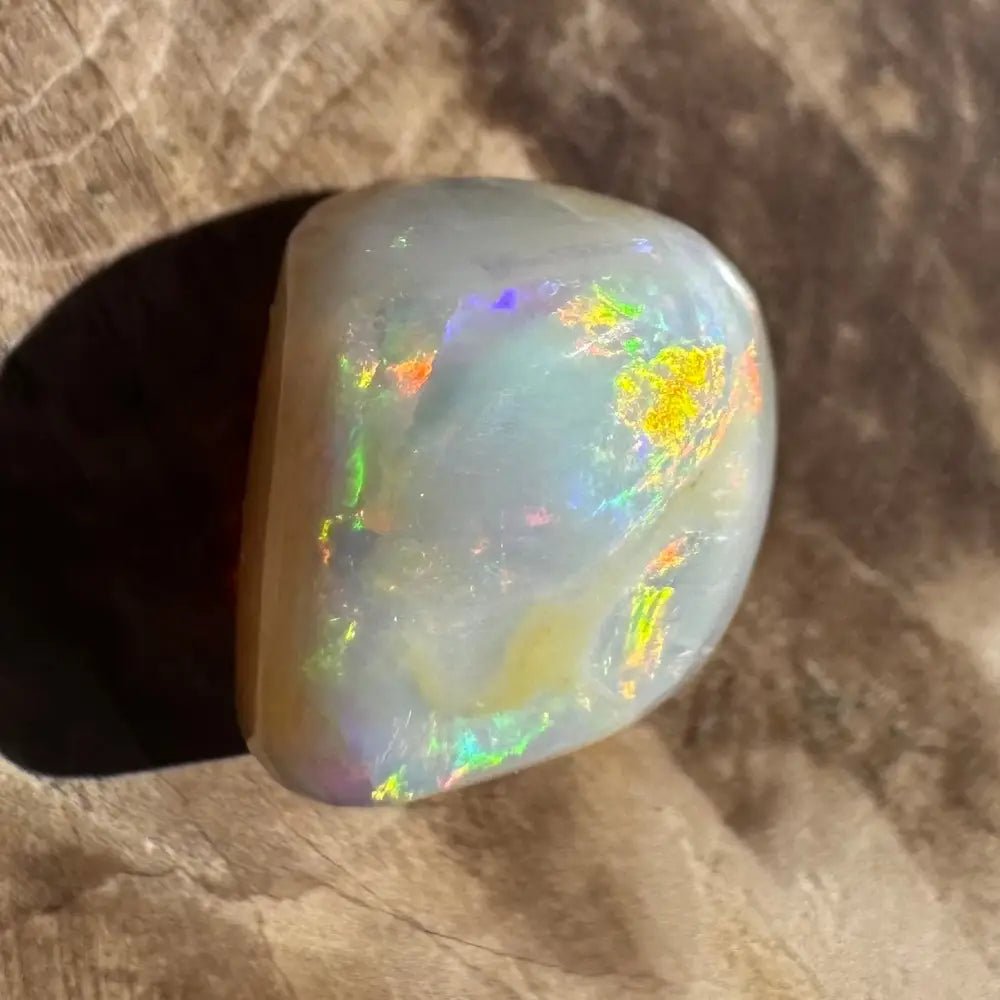 4.9ct Lightning Ridge Opal Solid Hand - Cut