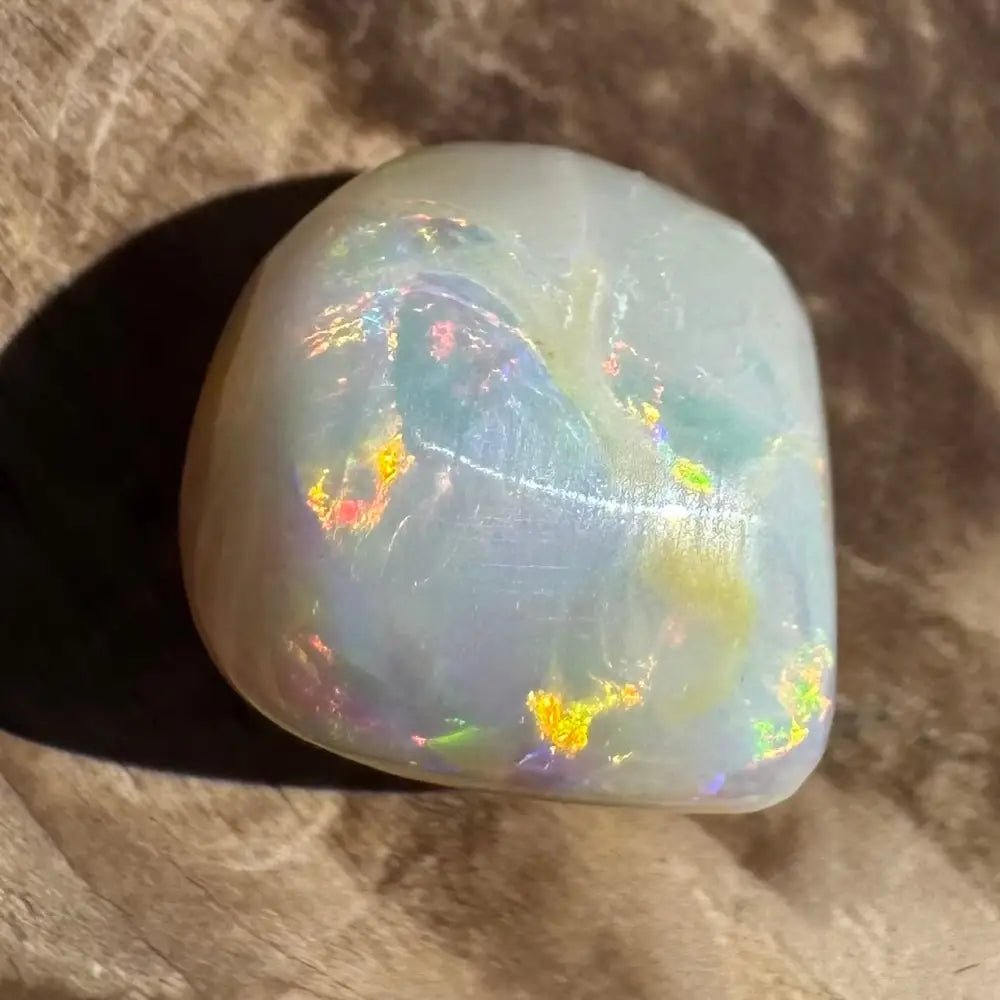 4.9ct Lightning Ridge Opal Solid Hand - Cut
