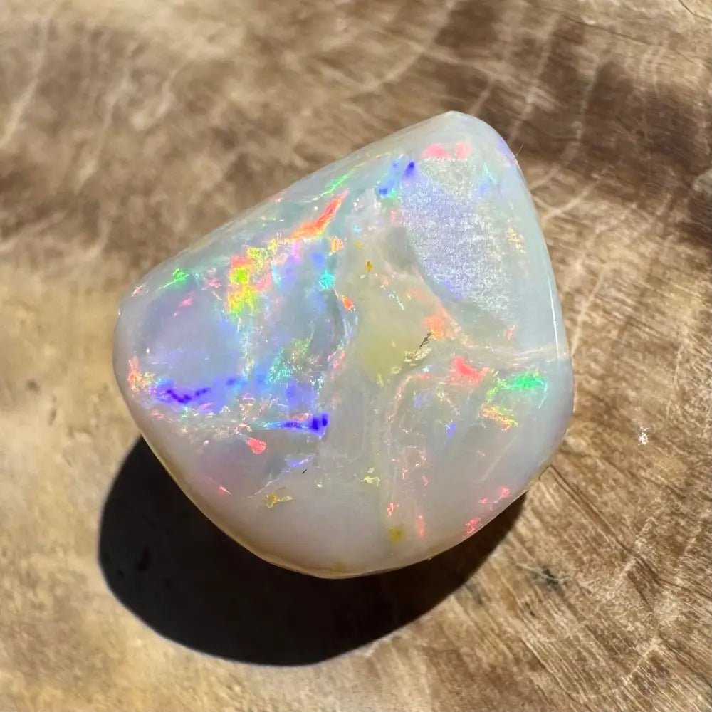 4.9ct Lightning Ridge Opal Solid Hand - Cut