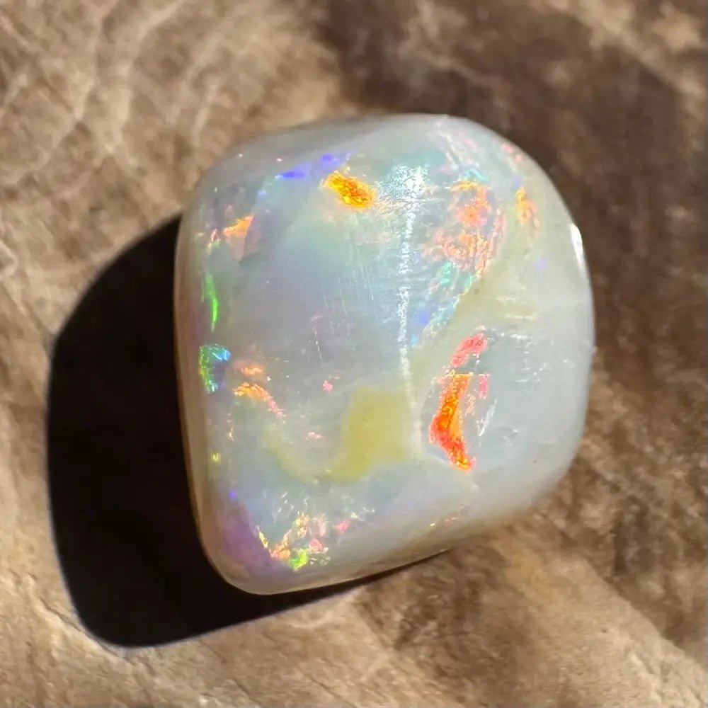 4.9ct Lightning Ridge Opal Solid Hand - Cut