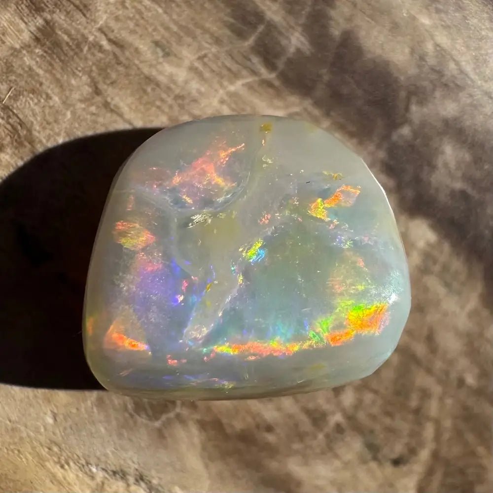 4.9ct Lightning Ridge Opal Solid Hand - Cut