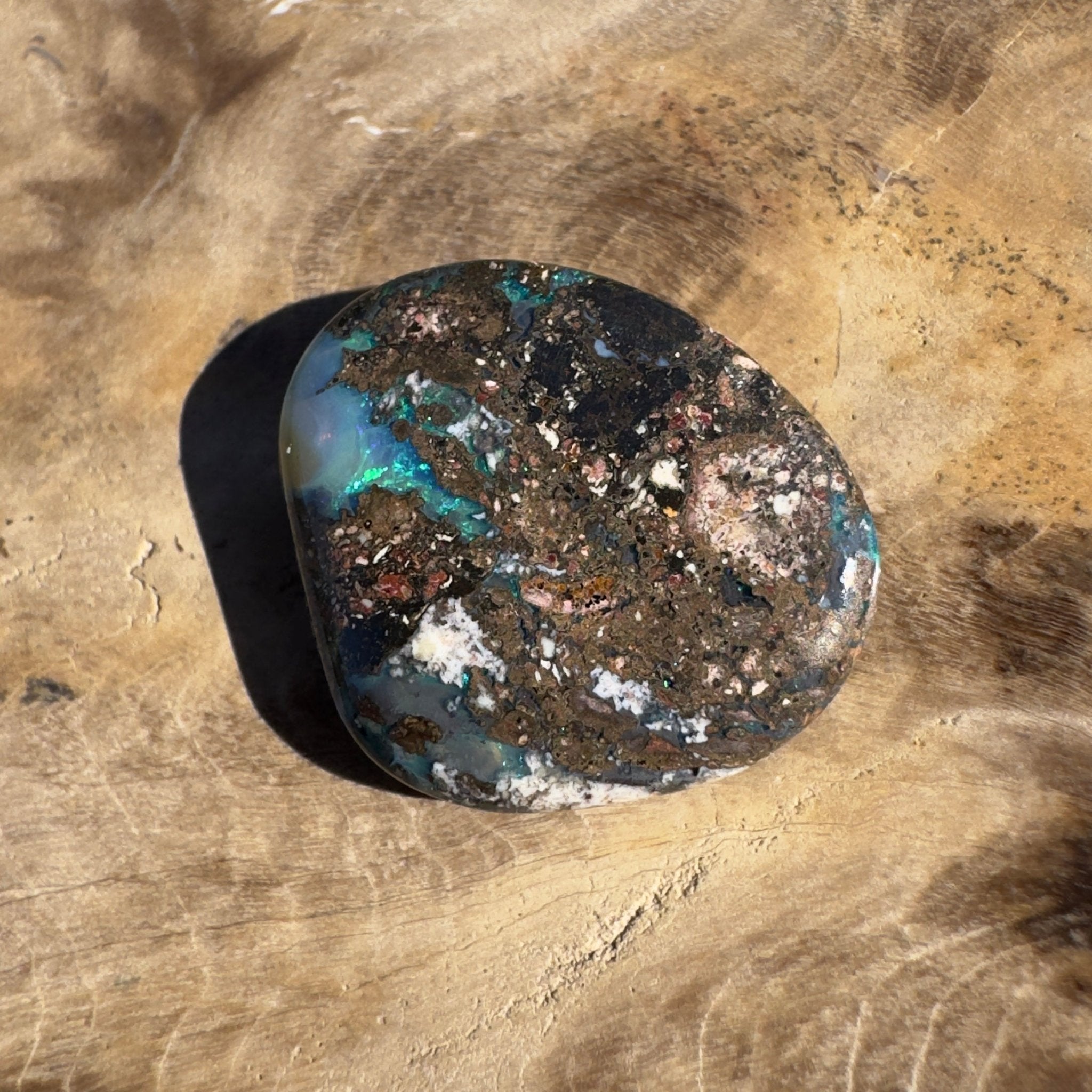 4ct Queensland Boulder Opal | Solid Australian Opal