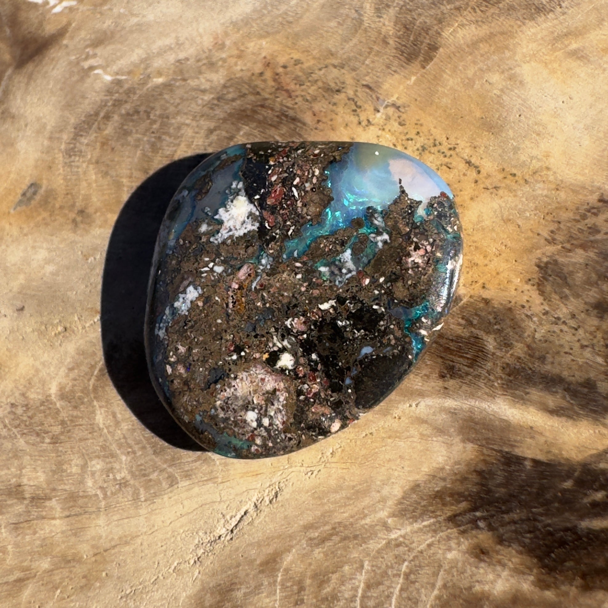 4ct Queensland Boulder Opal | Solid Australian Opal