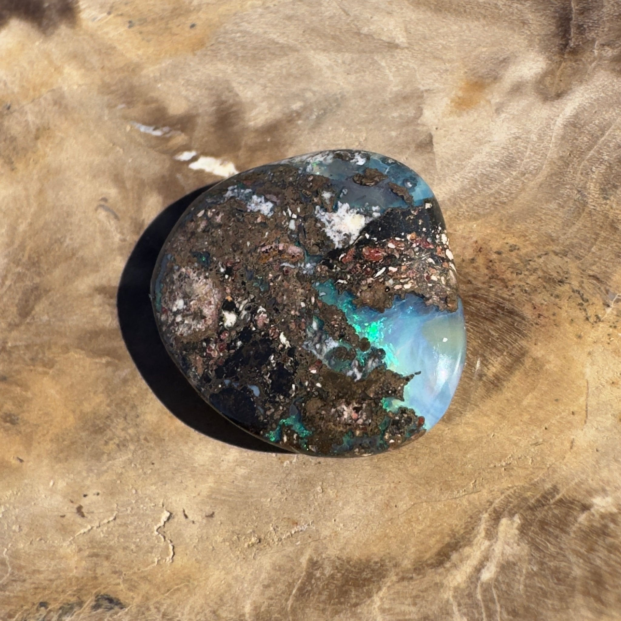 4ct Queensland Boulder Opal | Solid Australian Opal