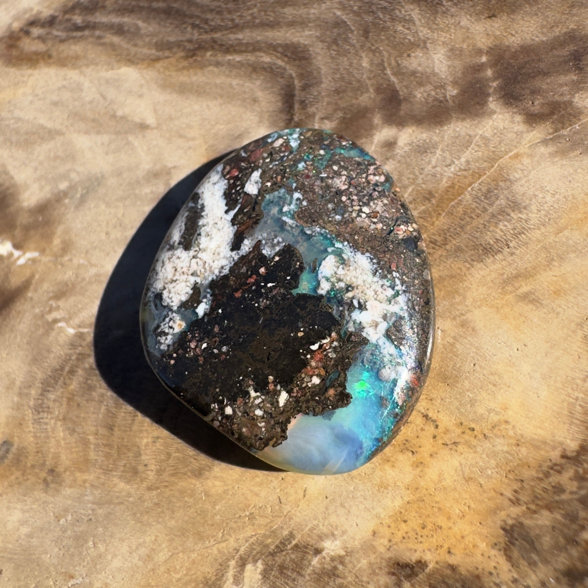 4ct Queensland Boulder Opal | Solid Australian Opal