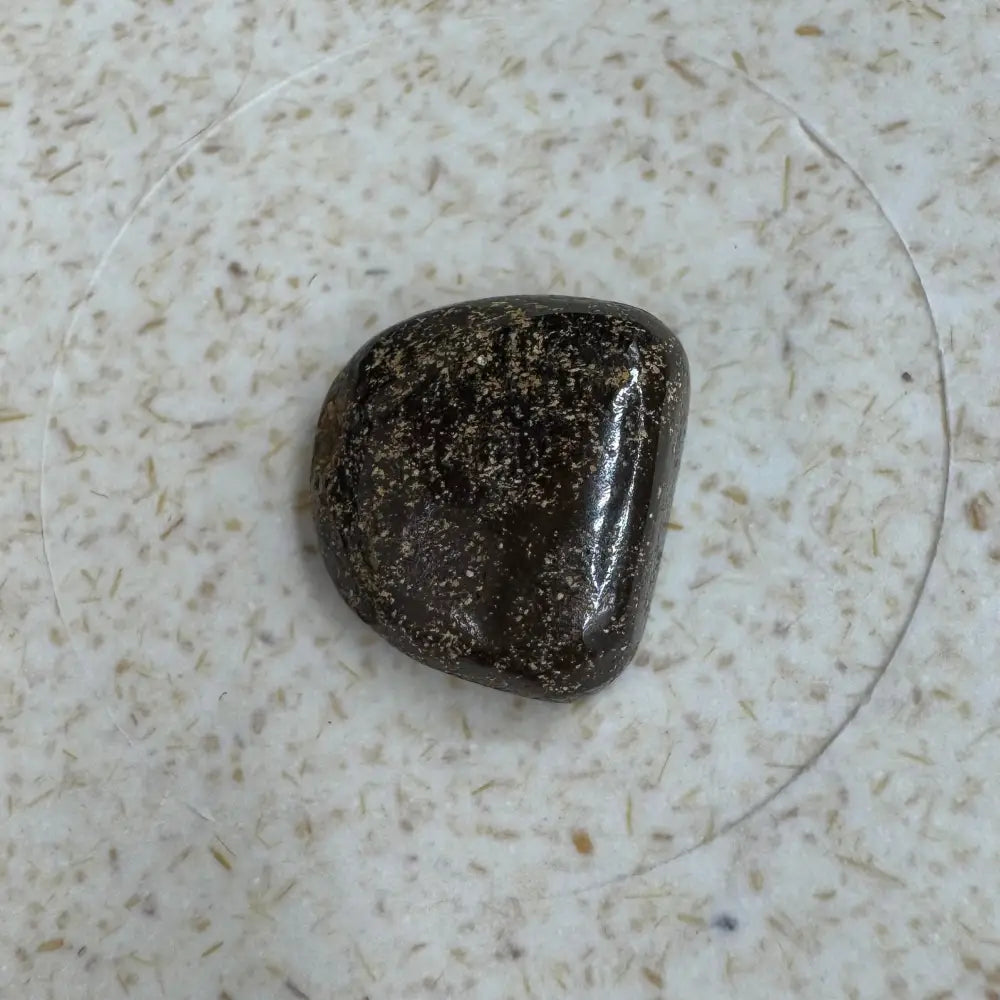 Polished dark Queensland Boulder Opal with metallic flecks for luxurious jewelry design