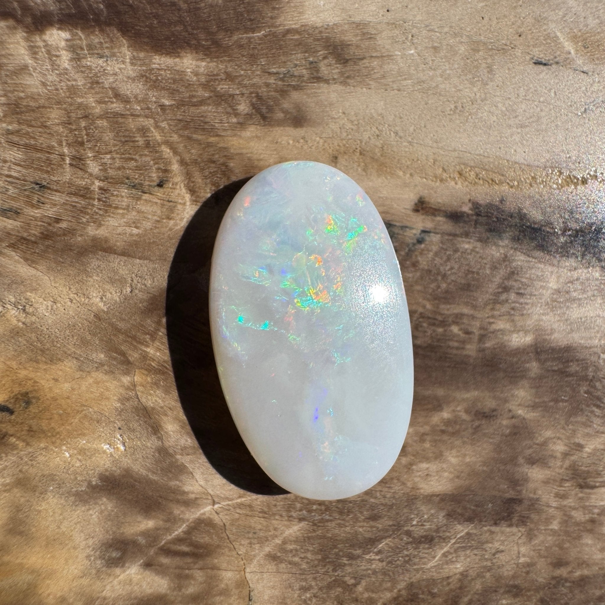 5.0ct Hand - cut Solid Coober Pedy Opal
