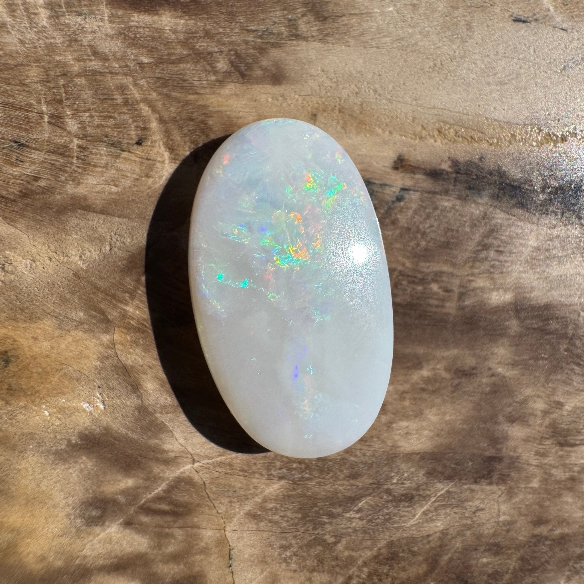 5.0ct Hand - cut Solid Coober Pedy Opal