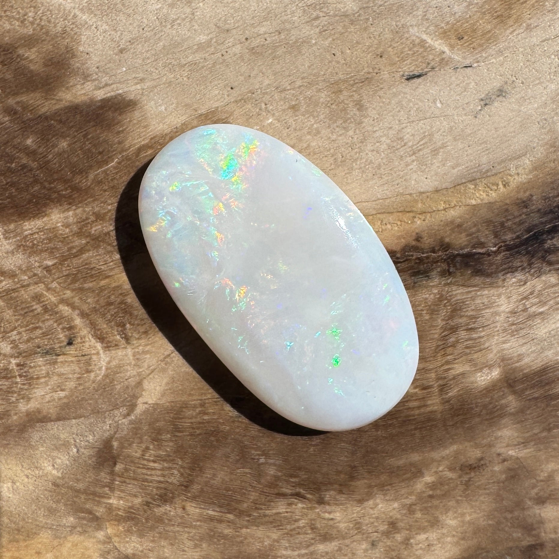 5.0ct Hand - cut Solid Coober Pedy Opal