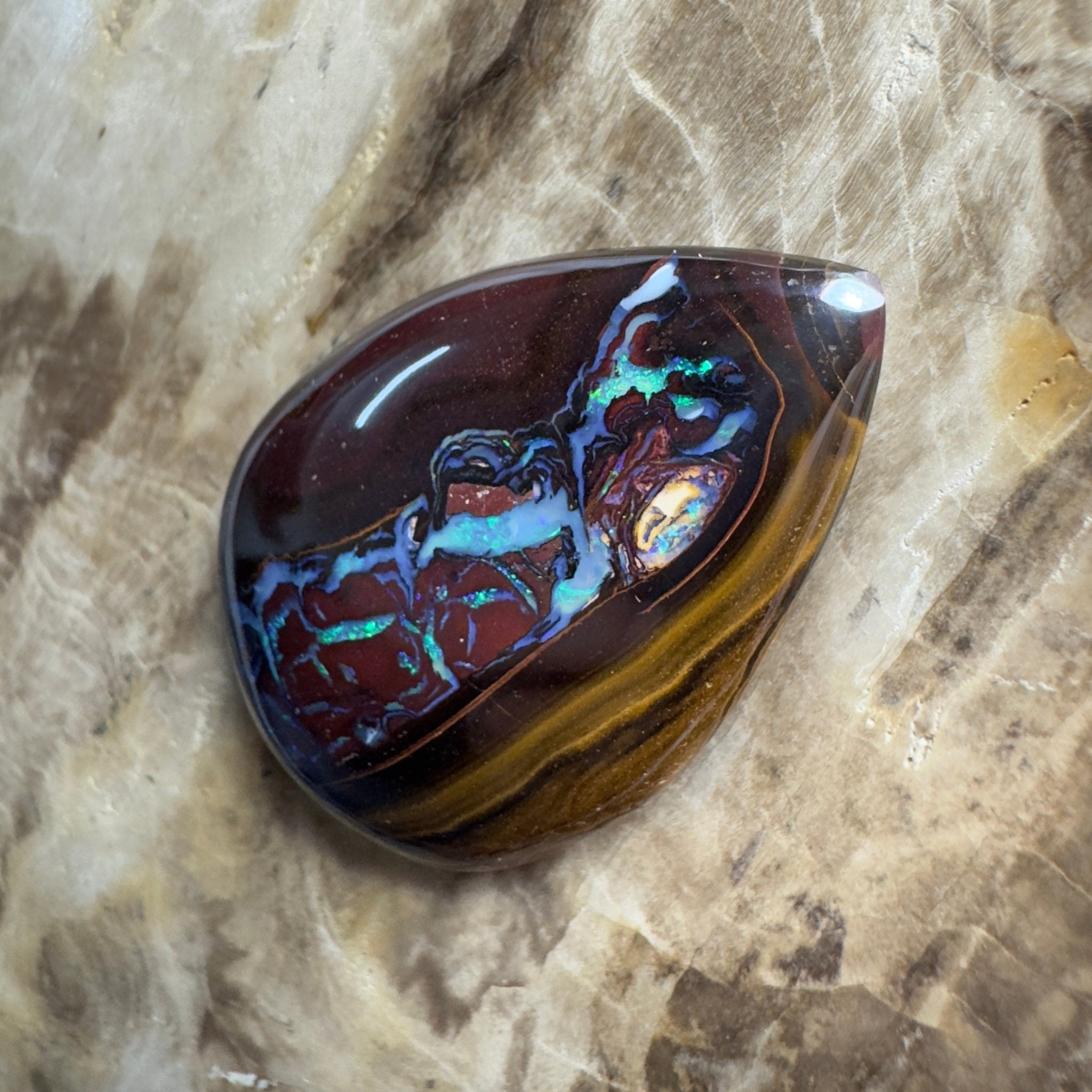 54.3ct Solid Queensland Boulder Opal