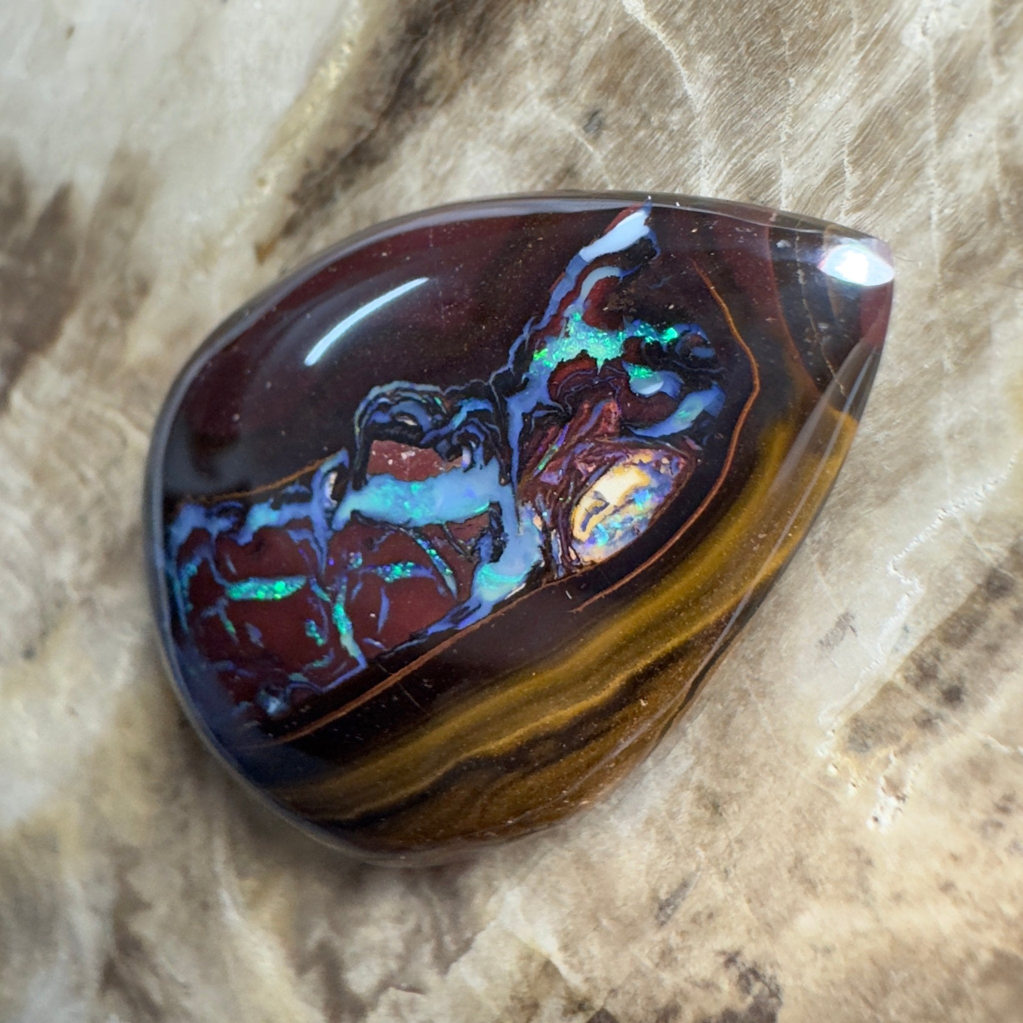 54.3ct Solid Queensland Boulder Opal