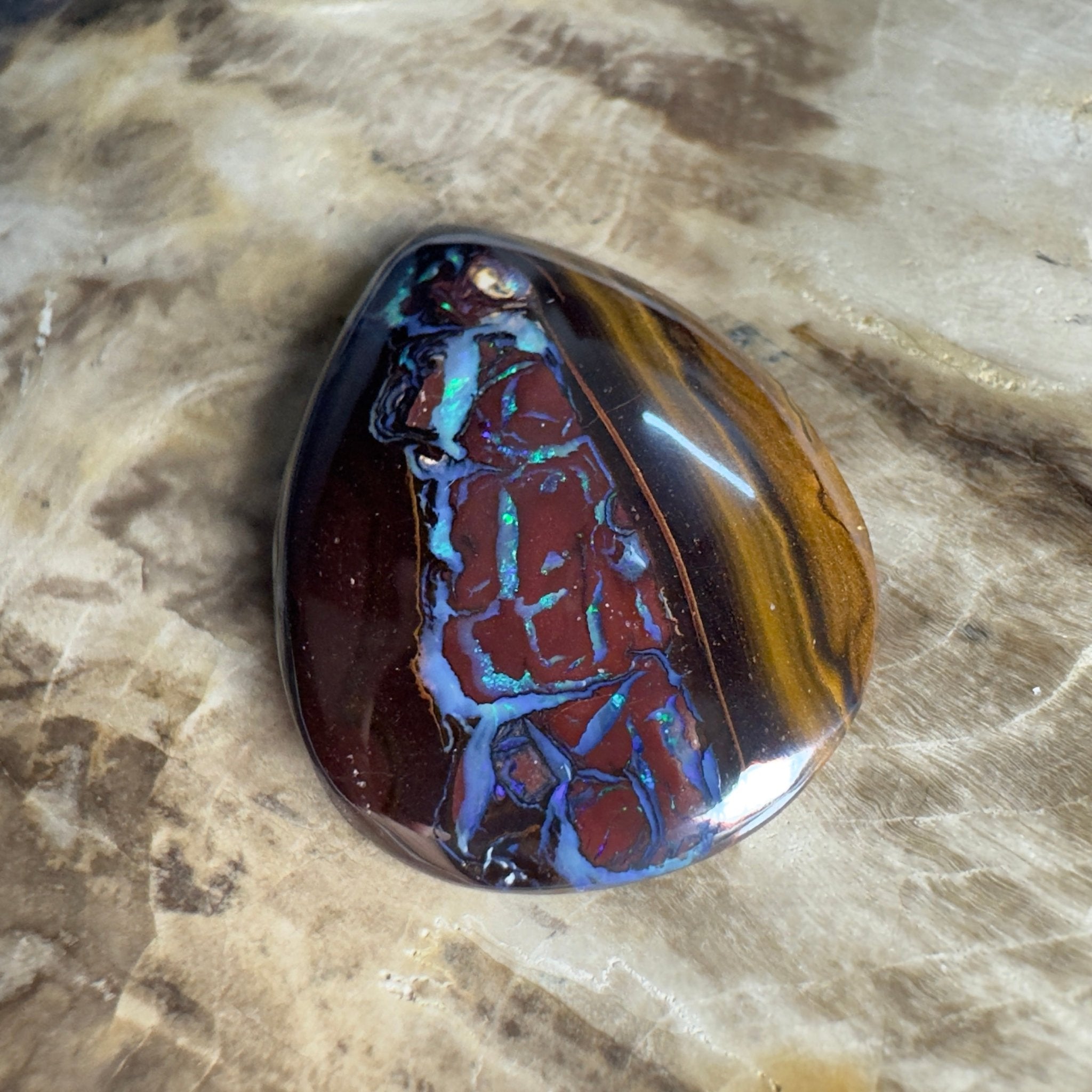 54.3ct Solid Queensland Boulder Opal