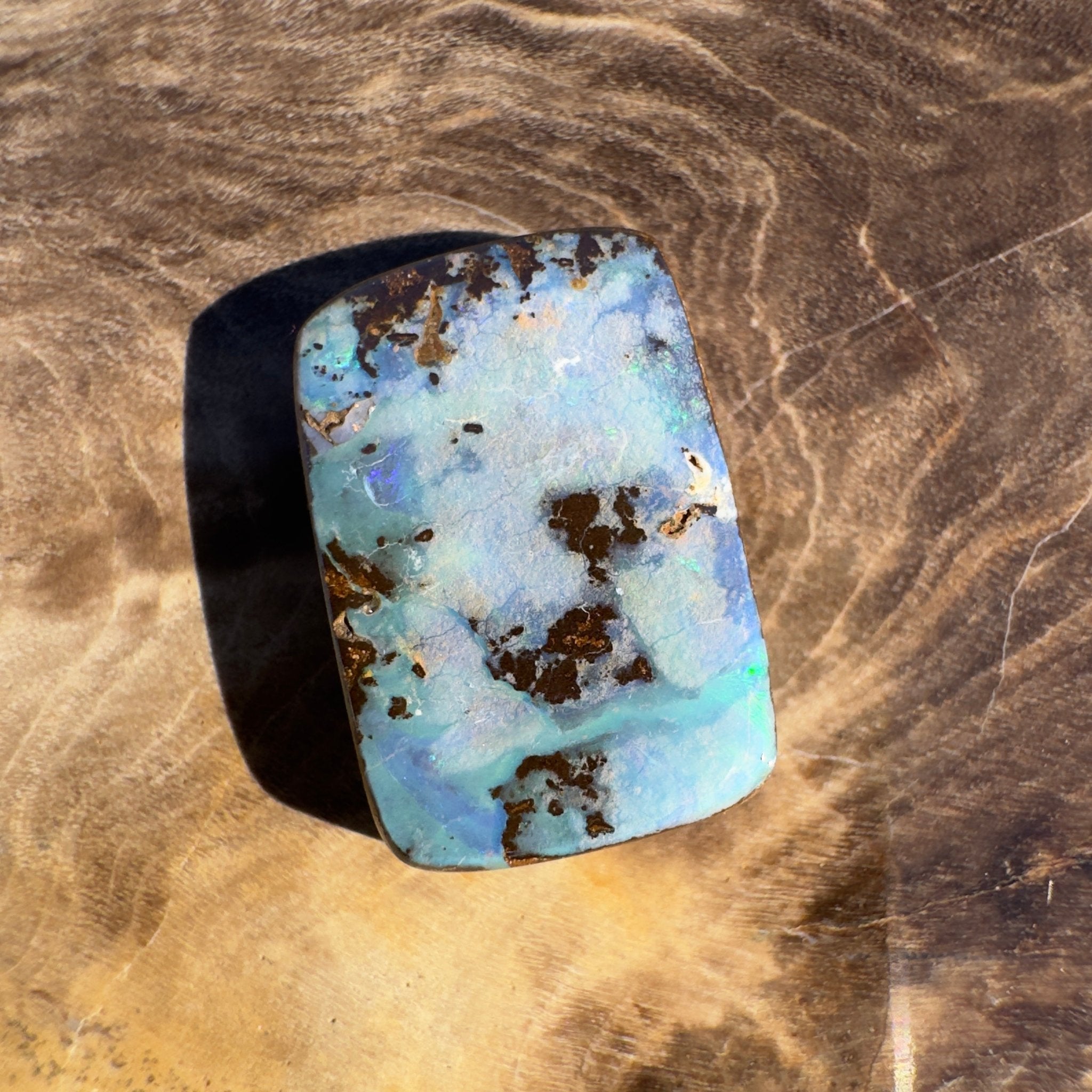 5.4ct Queensland Boulder Opal | Solid Australian Opal | Hand-Cut