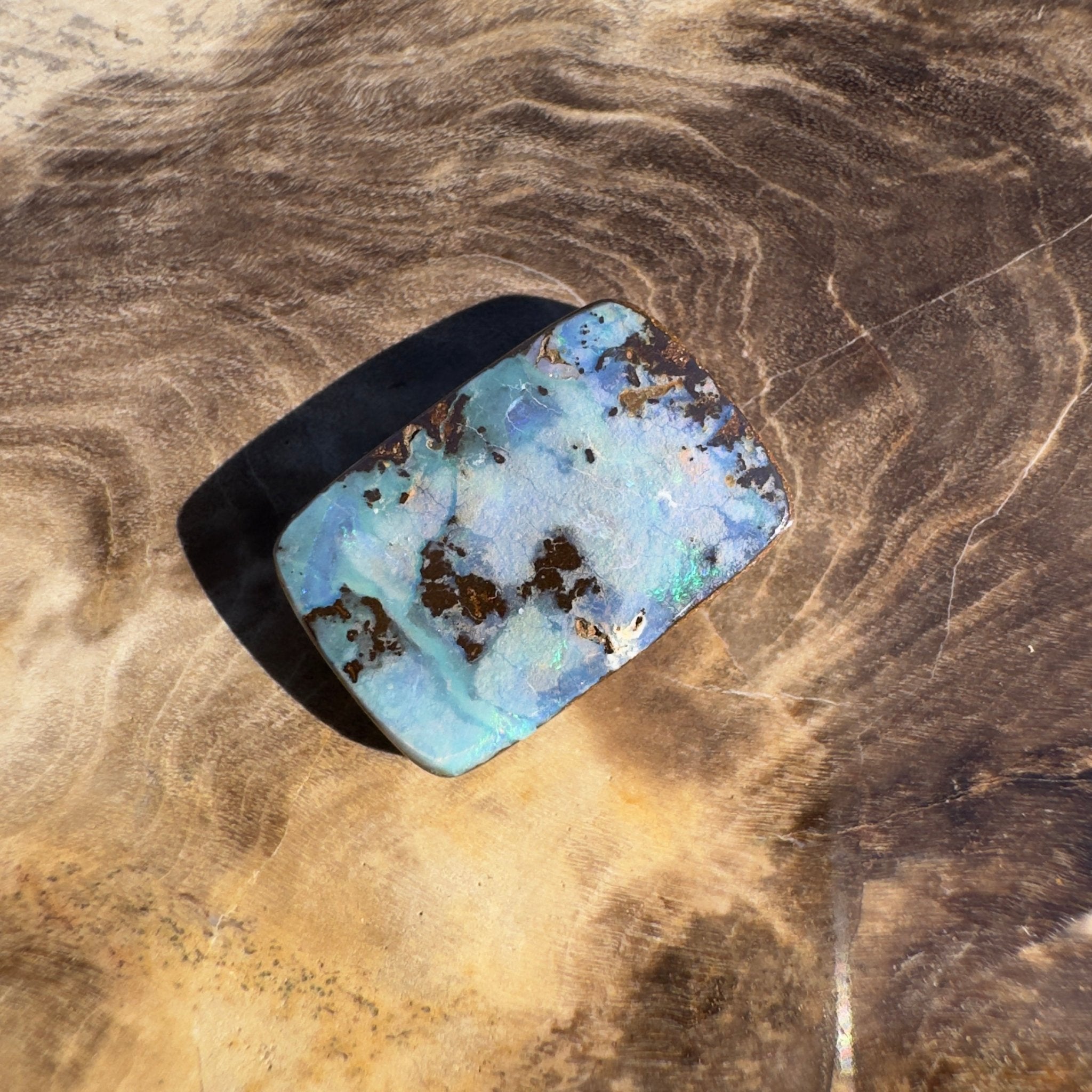 5.4ct Queensland Boulder Opal | Solid Australian Opal | Hand-Cut