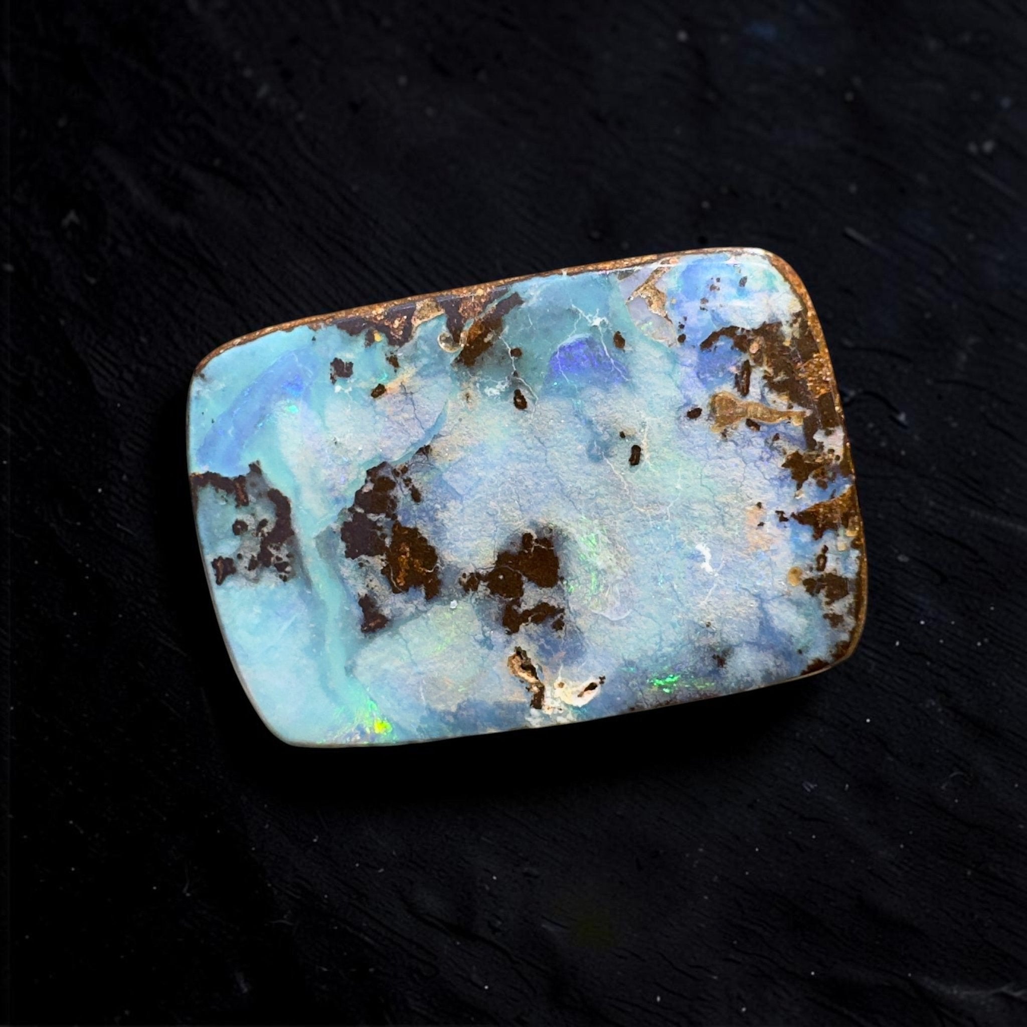 5.4ct Queensland Boulder Opal | Solid Australian Opal | Hand-Cut