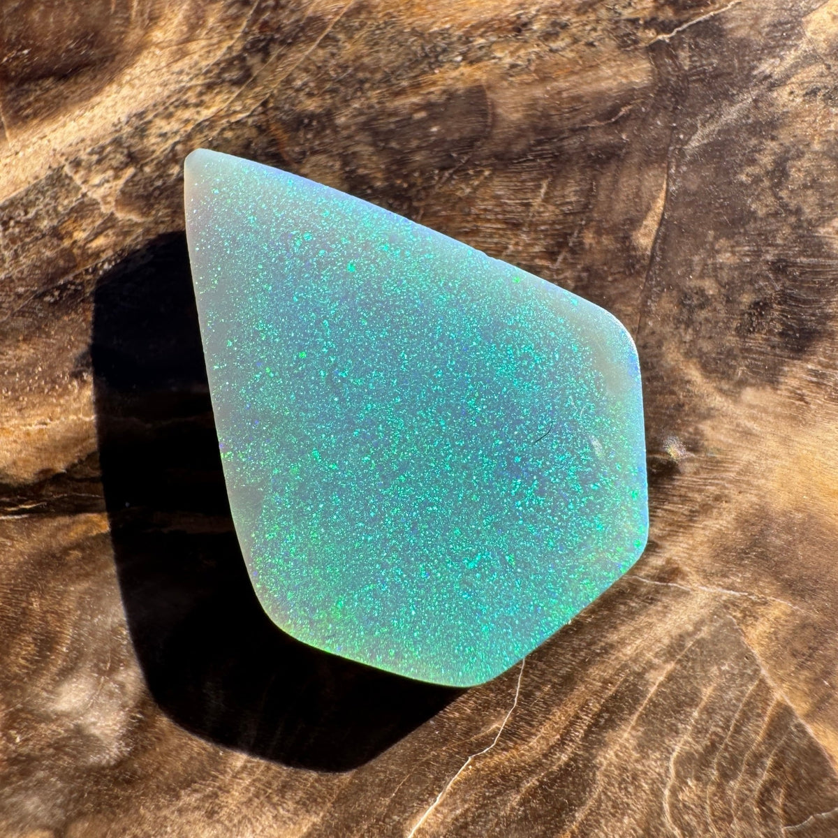 5.8ct Lightning Ridge Semi Black Opal | Solid Australian Opal | Hand-Cut