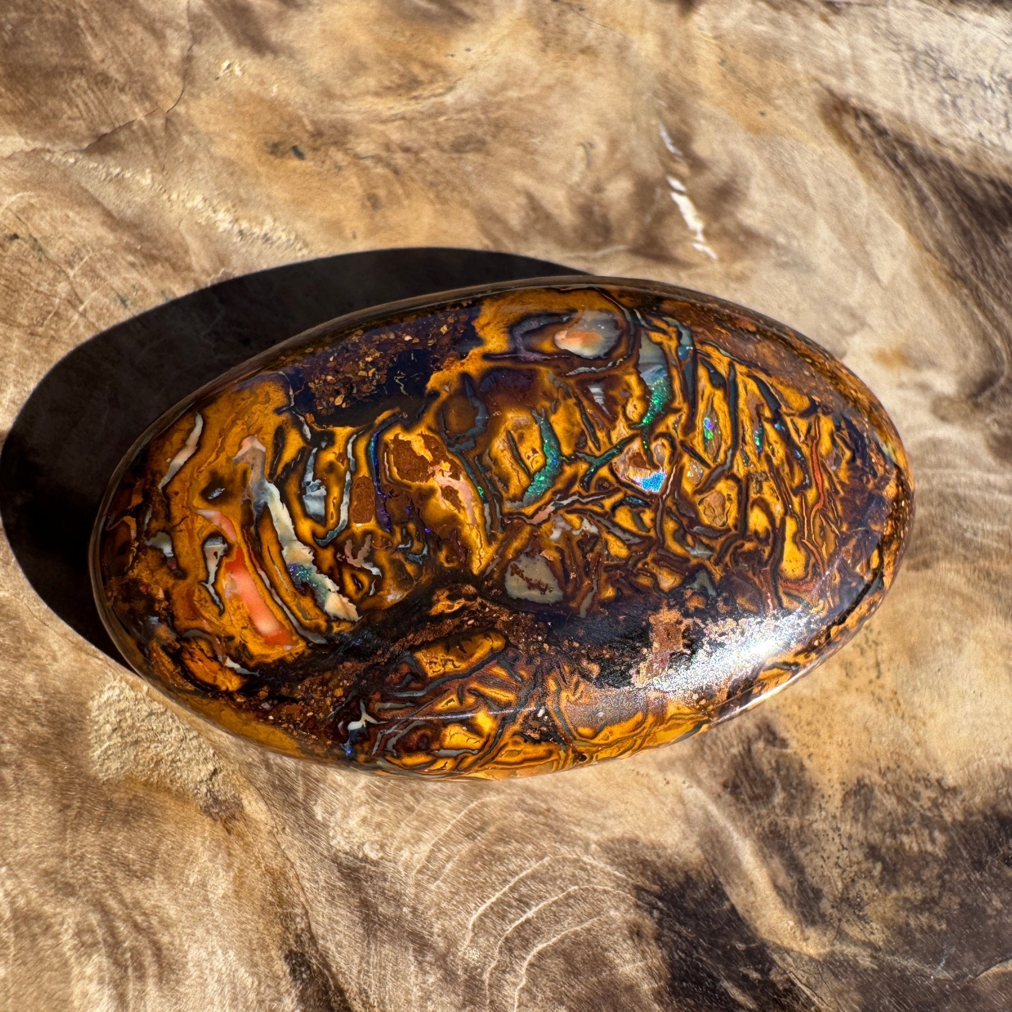59ct Winton Queensland Boulder Opal | Solid Australian Opal | Hand-Cut