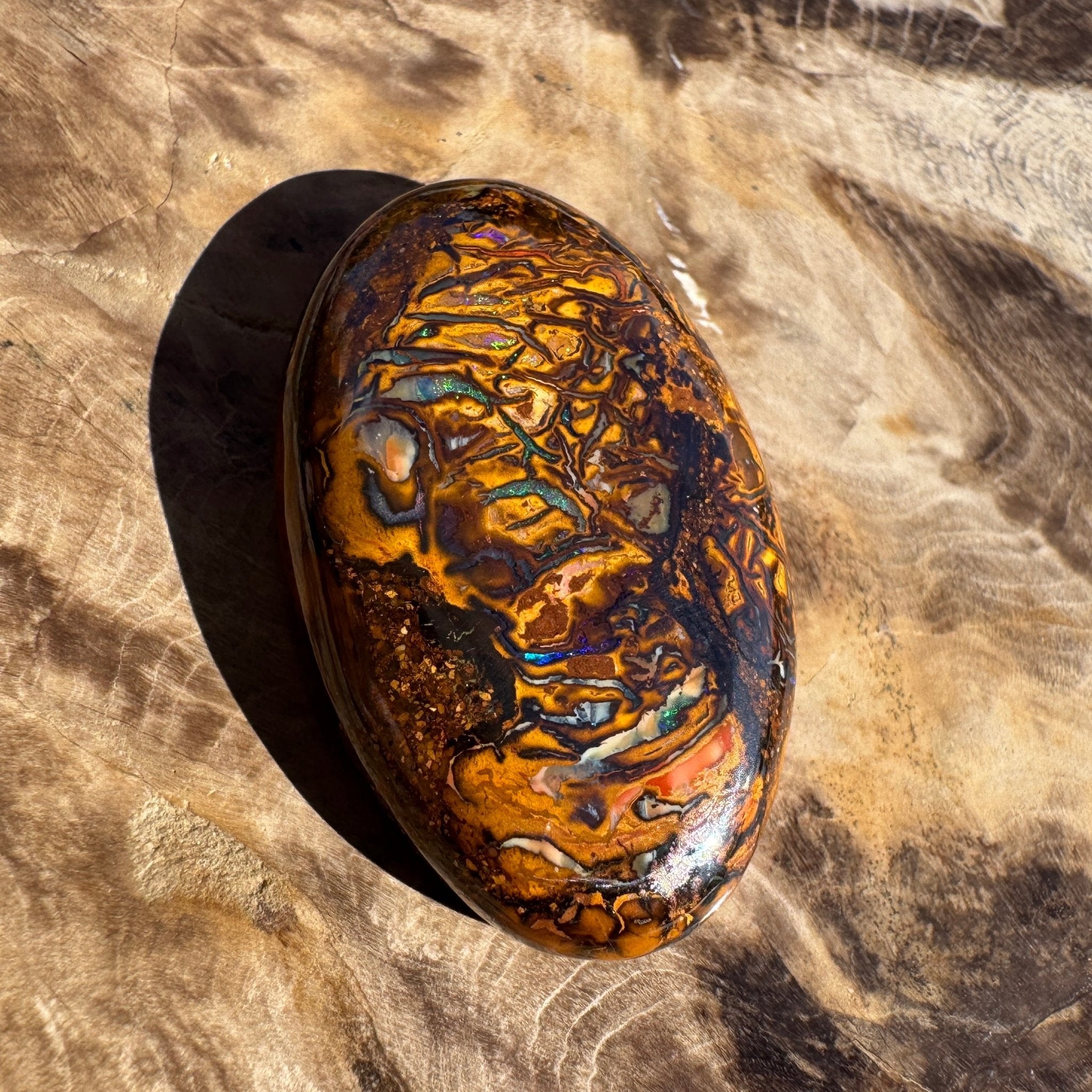 59ct Winton Queensland Boulder Opal | Solid Australian Opal | Hand-Cut