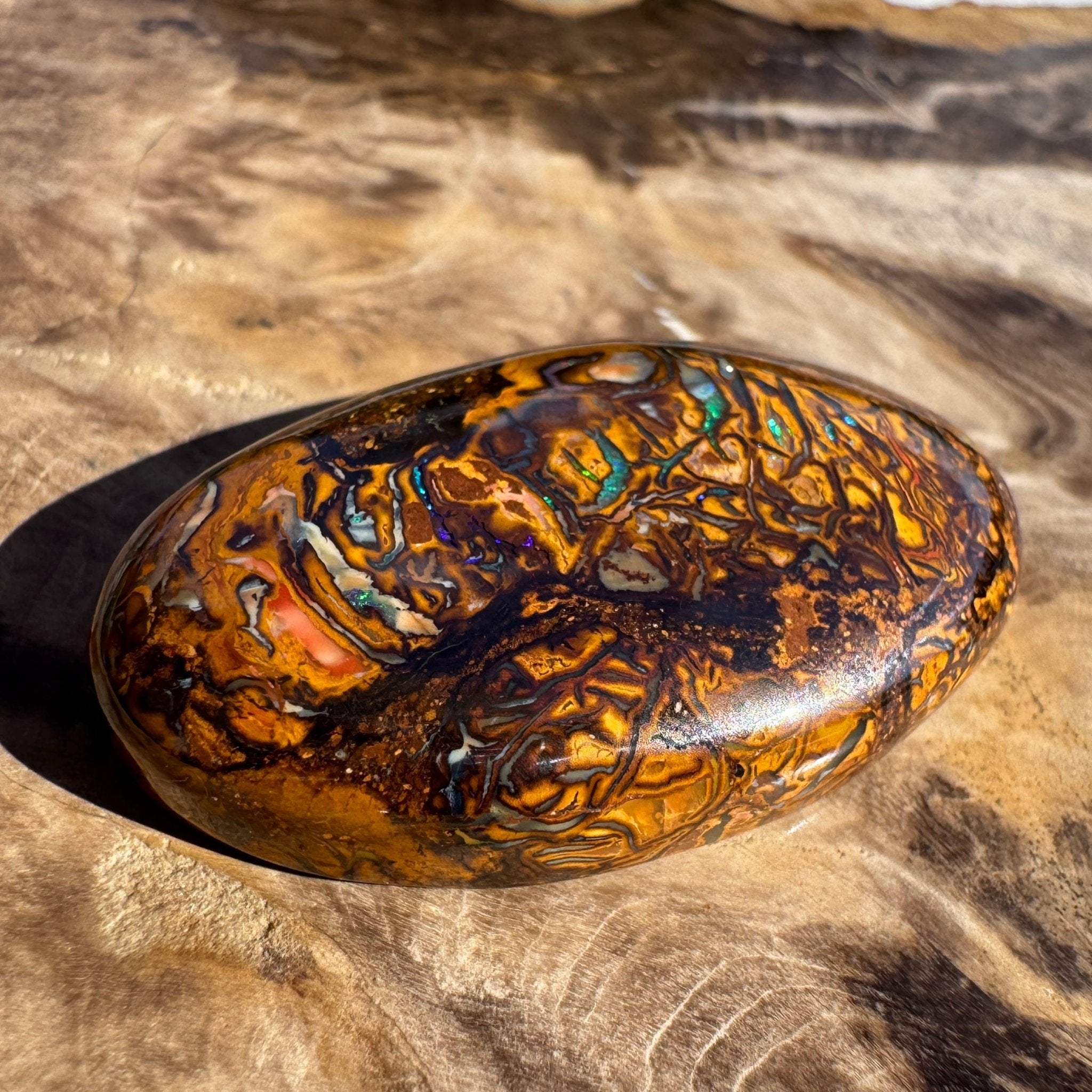 59ct Winton Queensland Boulder Opal | Solid Australian Opal | Hand-Cut