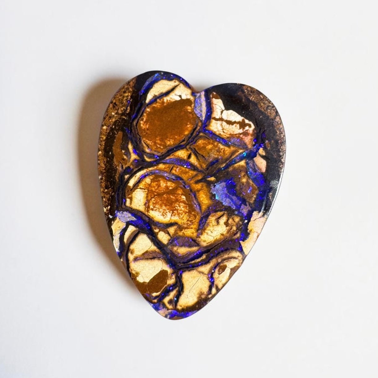 5ct Queensland Boulder Opal | Solid Australian Opal | Hand-Cut
