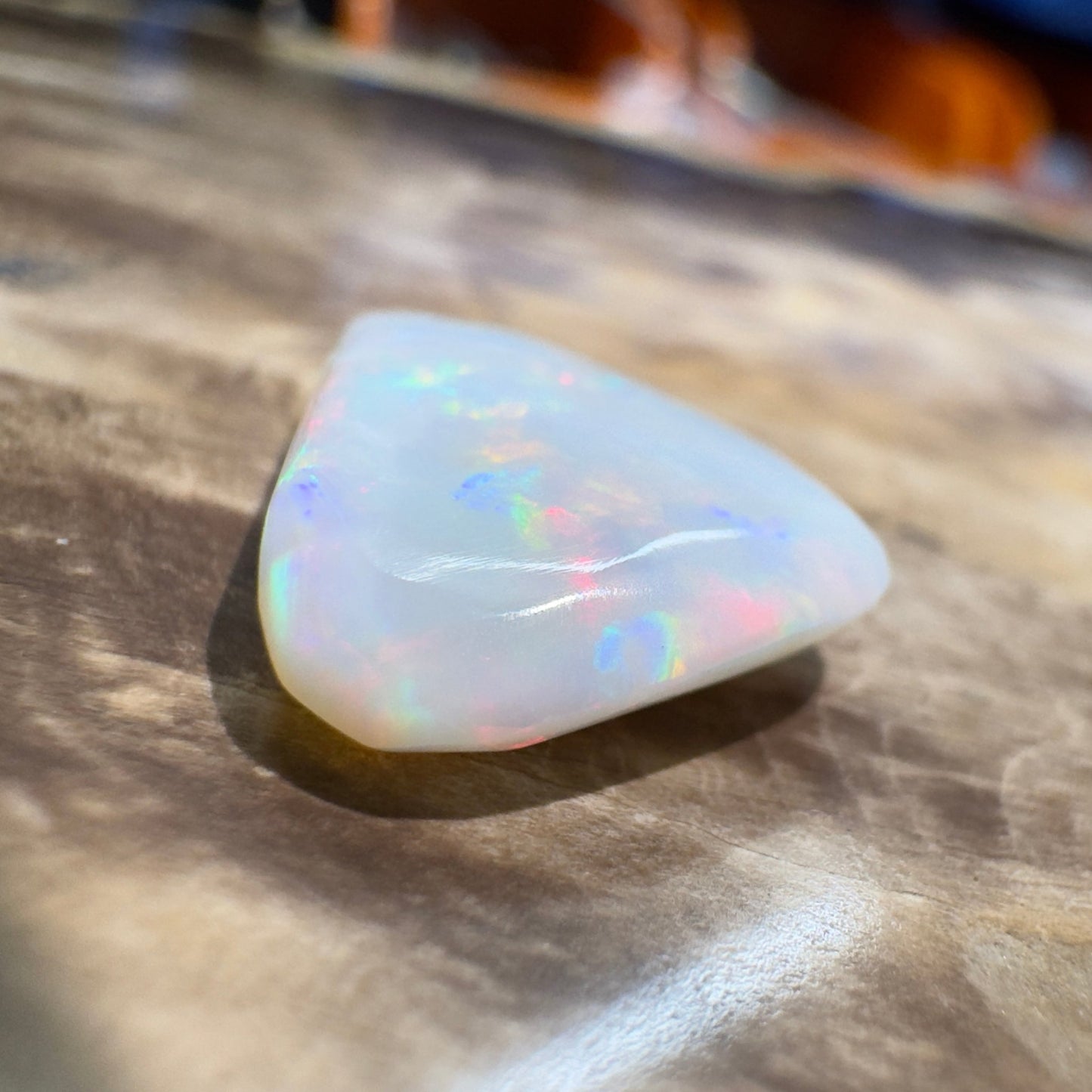 6.2ct Hand - Cut Solid Lightning Ridge Opal