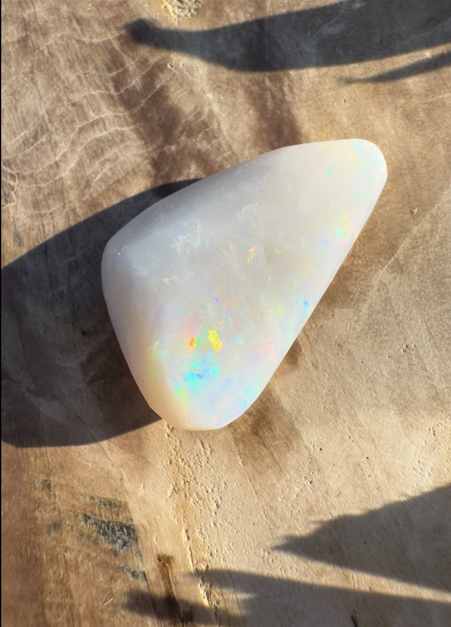 6.2ct Hand - Cut Solid Lightning Ridge Opal