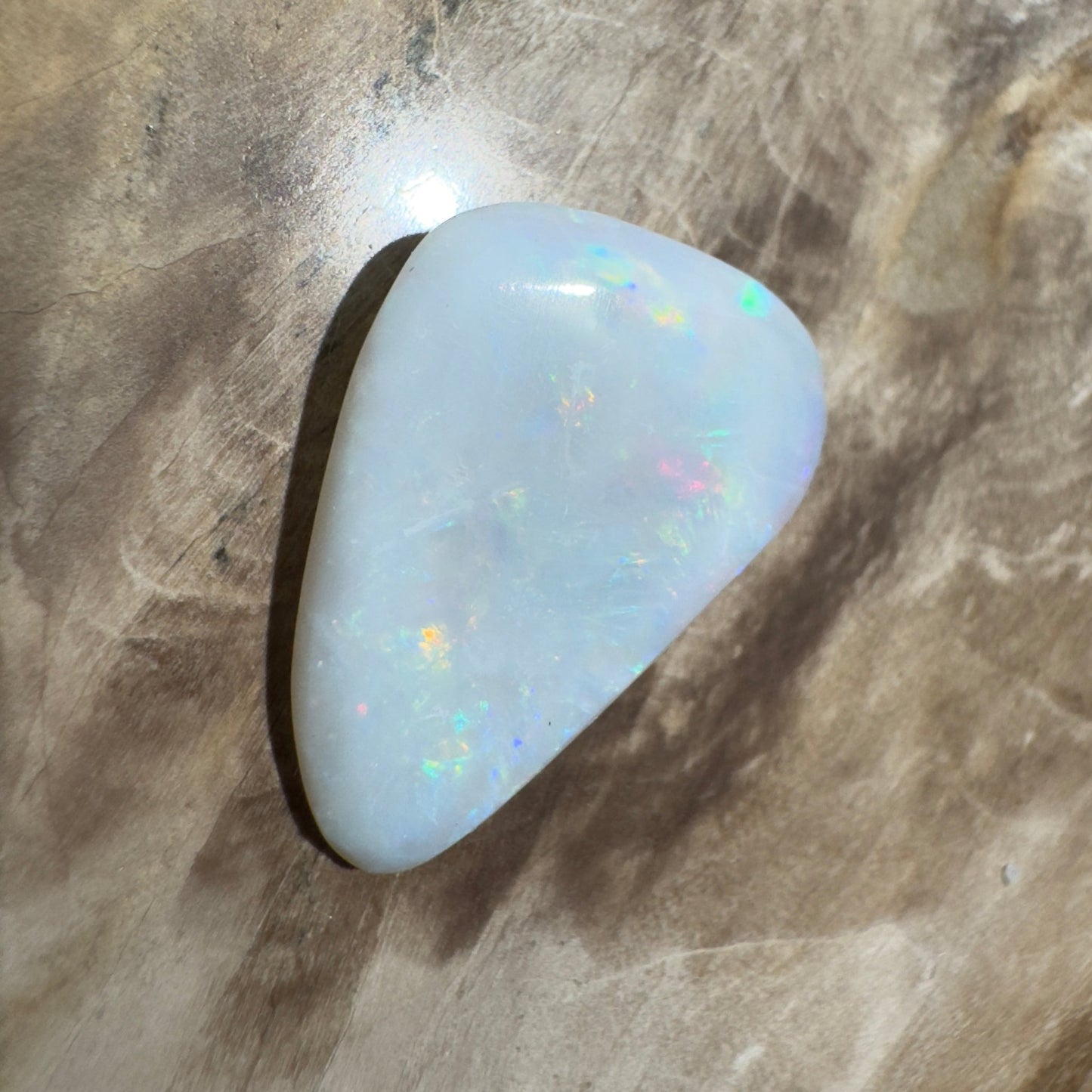 6.2ct Hand - Cut Solid Lightning Ridge Opal