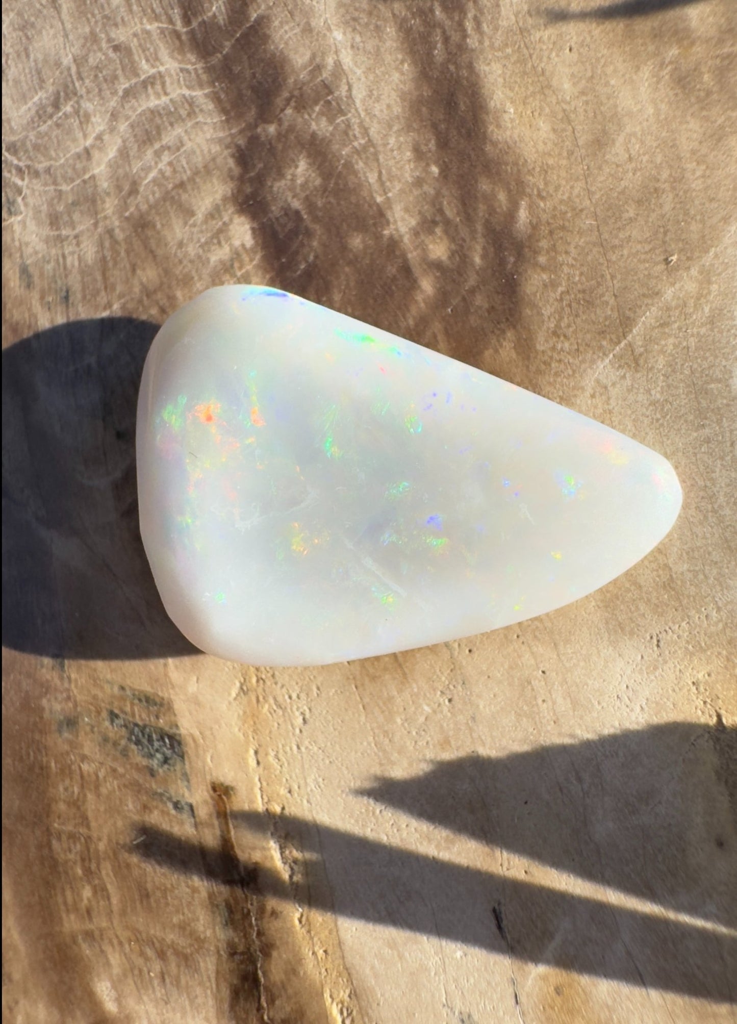 6.2ct Hand - Cut Solid Lightning Ridge Opal