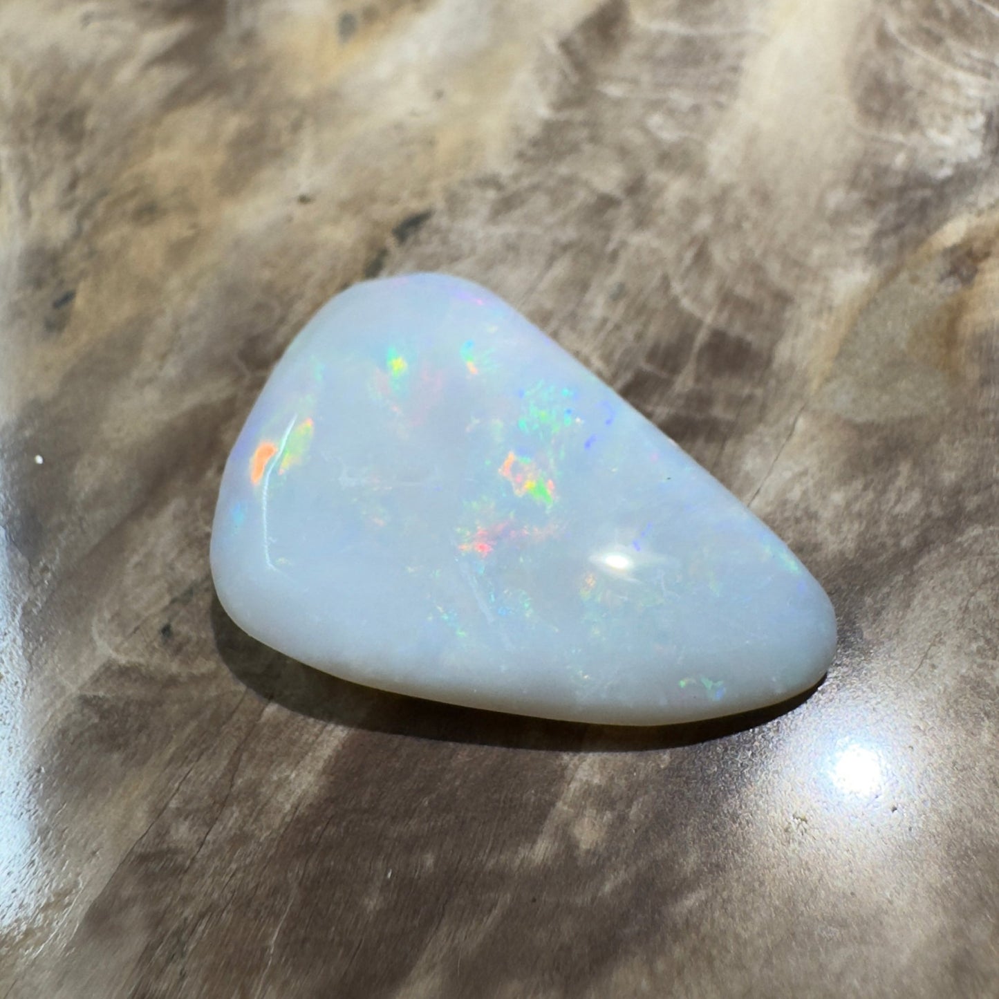 6.2ct Hand - Cut Solid Lightning Ridge Opal