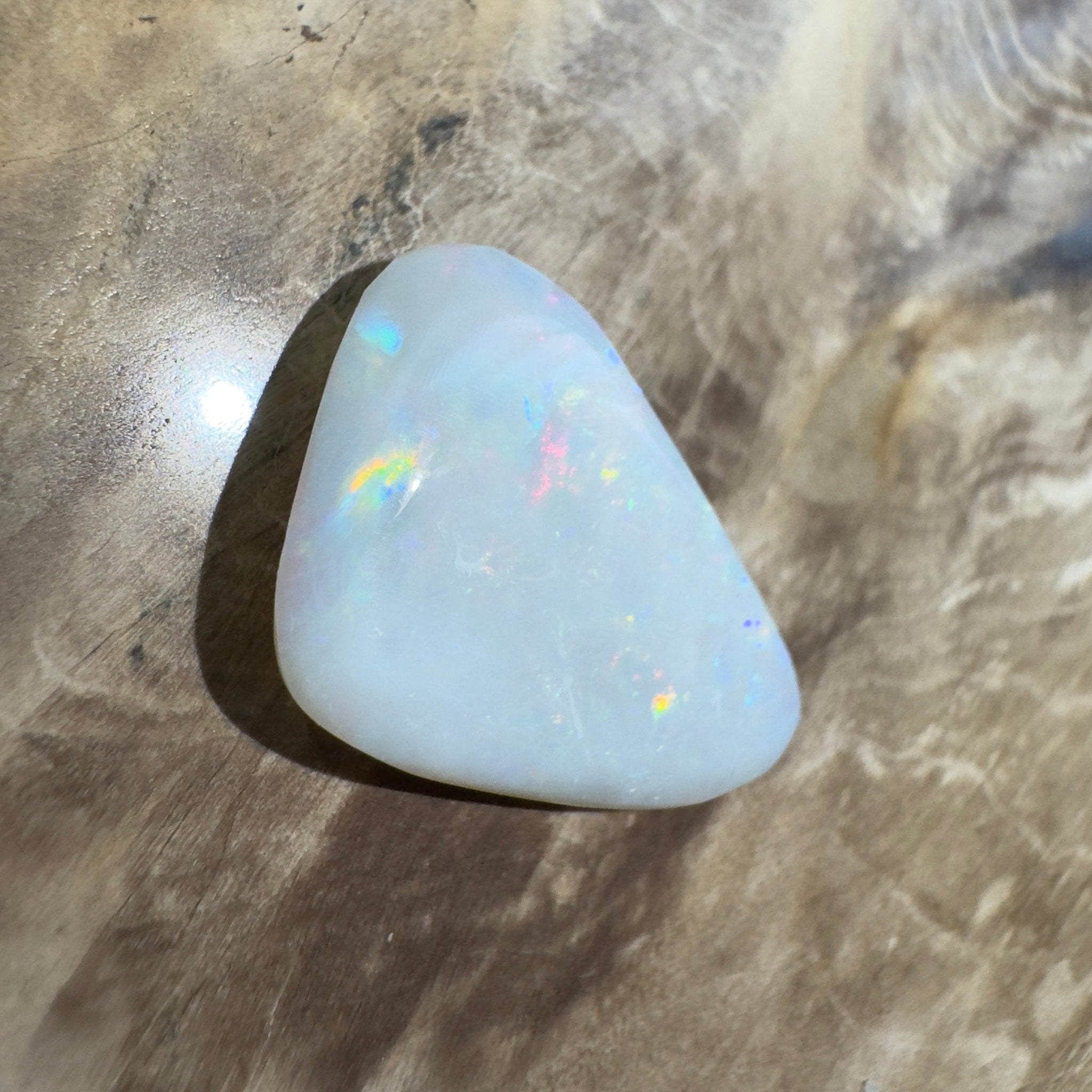 6.2ct Hand - Cut Solid Lightning Ridge Opal