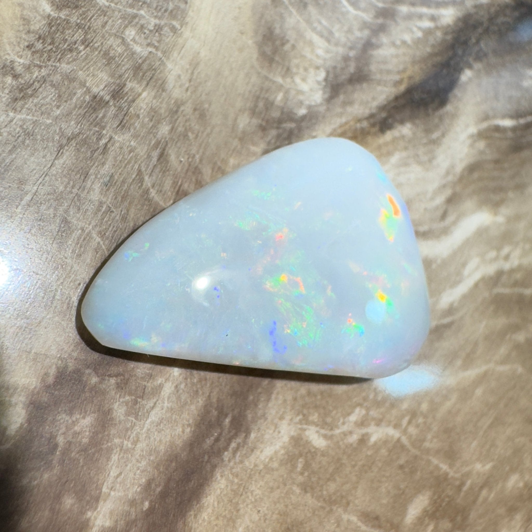 6.2ct Hand - Cut Solid Lightning Ridge Opal