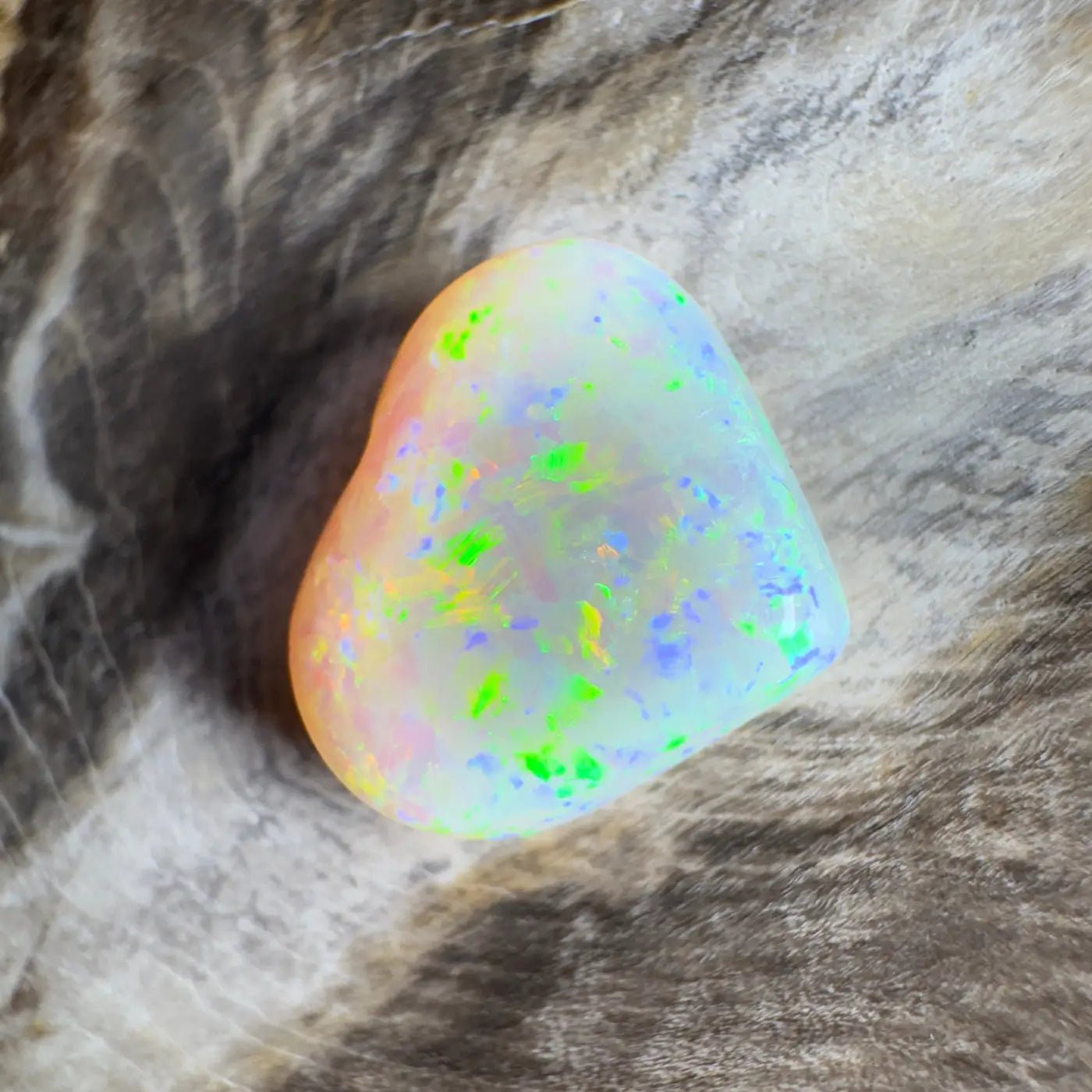6.3ct Coober Pedy Opal Solid Hand - Cut