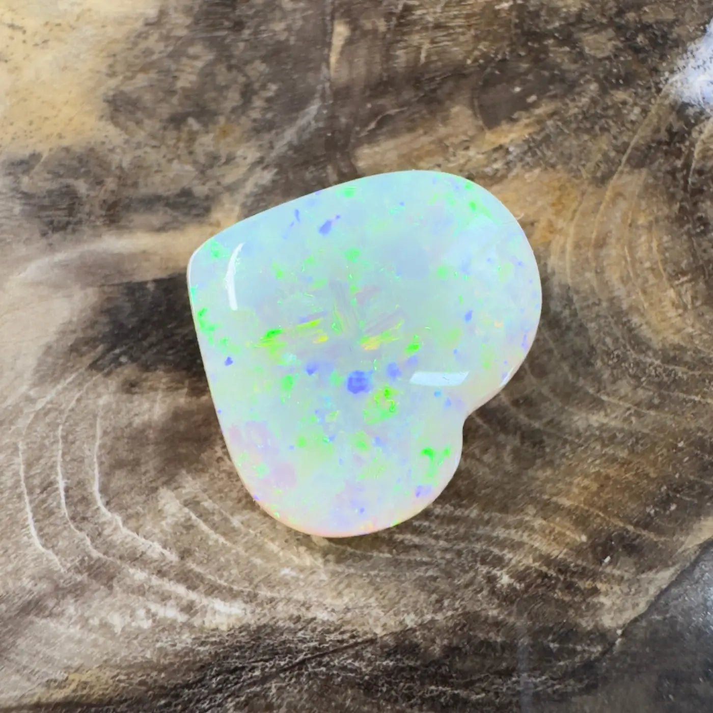 6.3ct Coober Pedy Opal Solid Hand - Cut