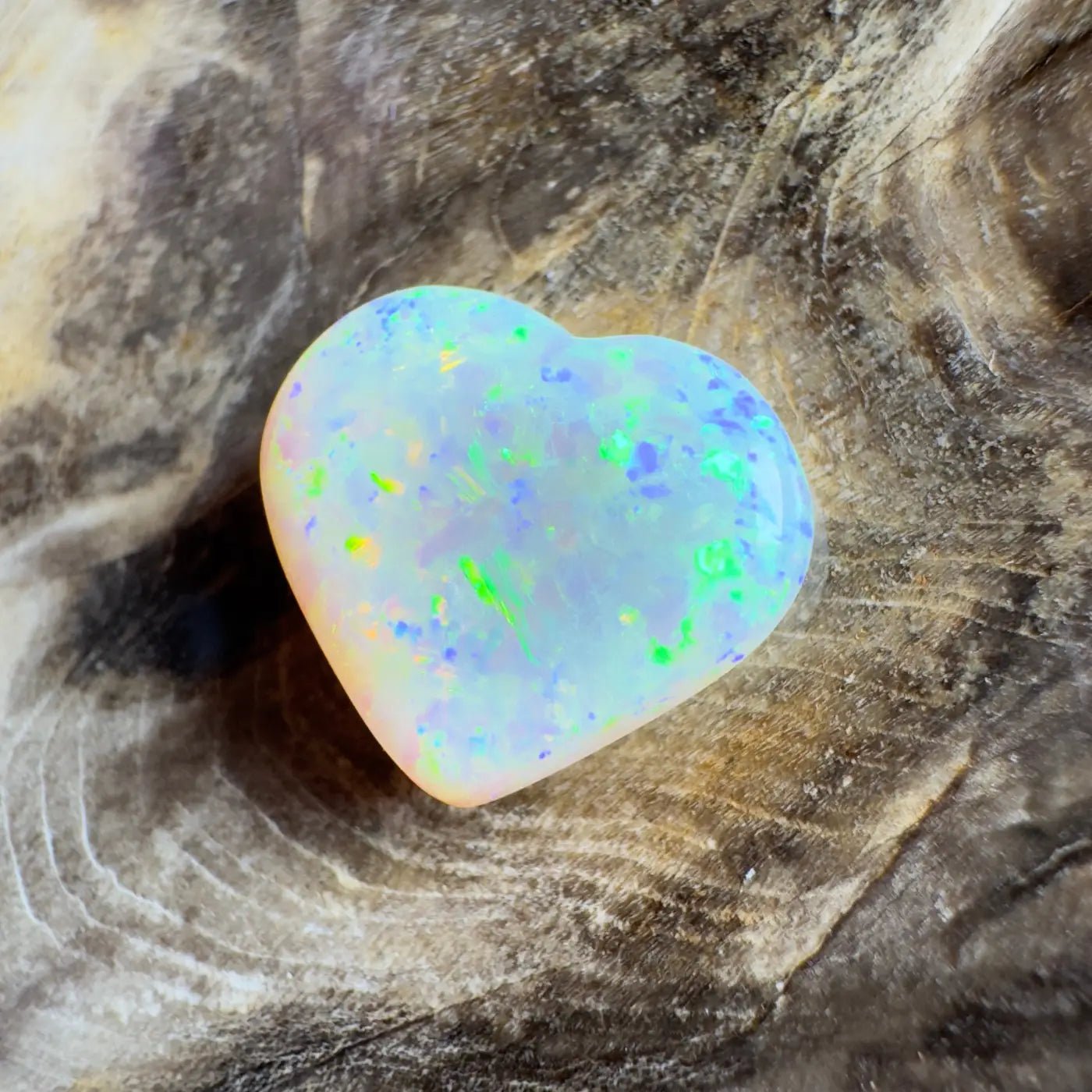6.3ct Coober Pedy Opal Solid Hand - Cut