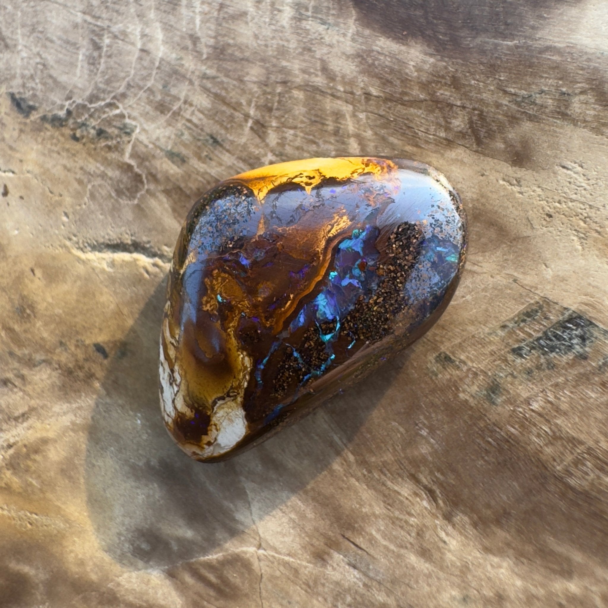 6.3ct Solid Queensland Boulder Opal