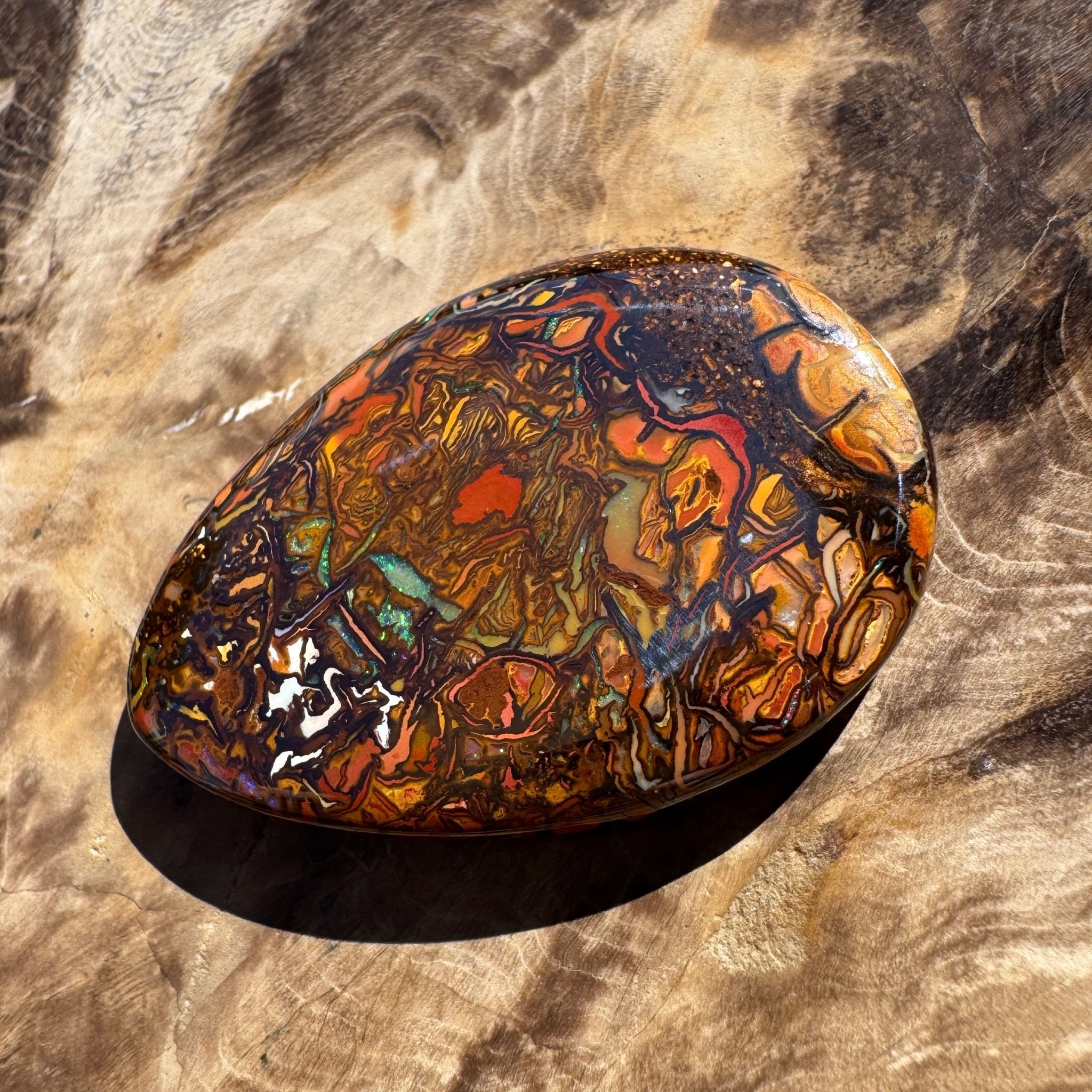 63ct Winton Queensland Boulder Opal | Solid Australian Opal | Hand-Cut