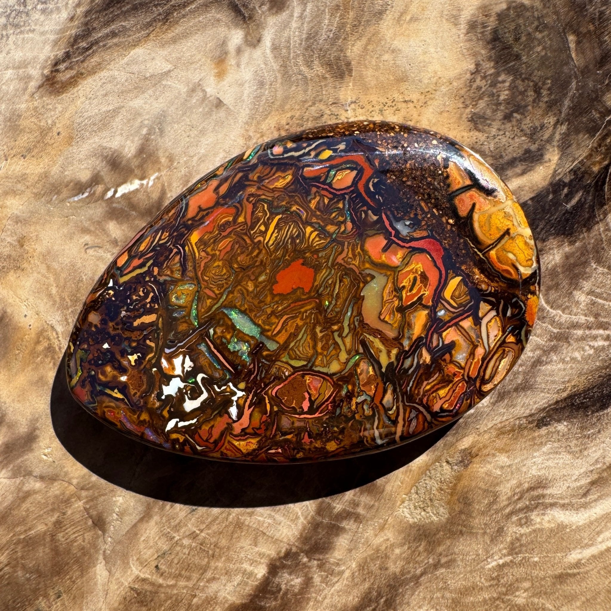 63ct Winton Queensland Boulder Opal | Solid Australian Opal | Hand-Cut